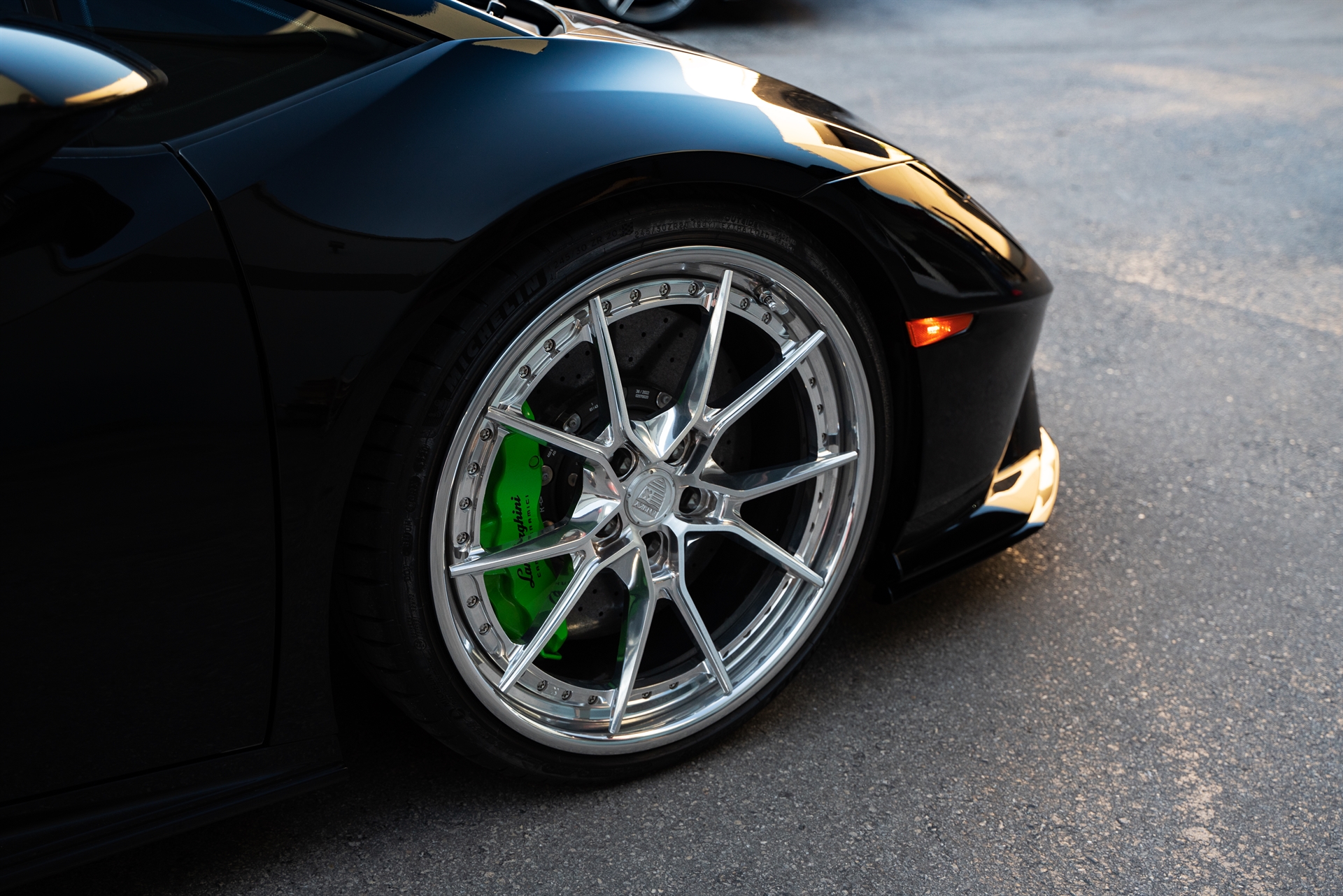 Lamborghini Huracan Tecnica | Nero Noctis | on ANRKY AN32 | Polished Clear