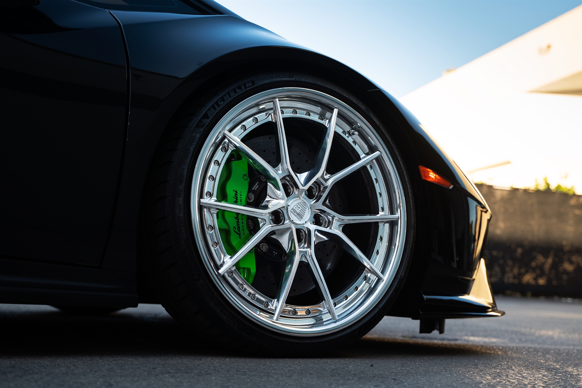 Lamborghini Huracan Tecnica | Nero Noctis | on ANRKY AN32 | Polished Clear