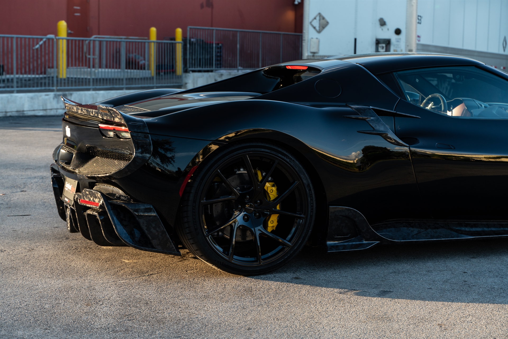 Mansory 296 GTB | Nero | on Mansory YT.5 | Gloss Black