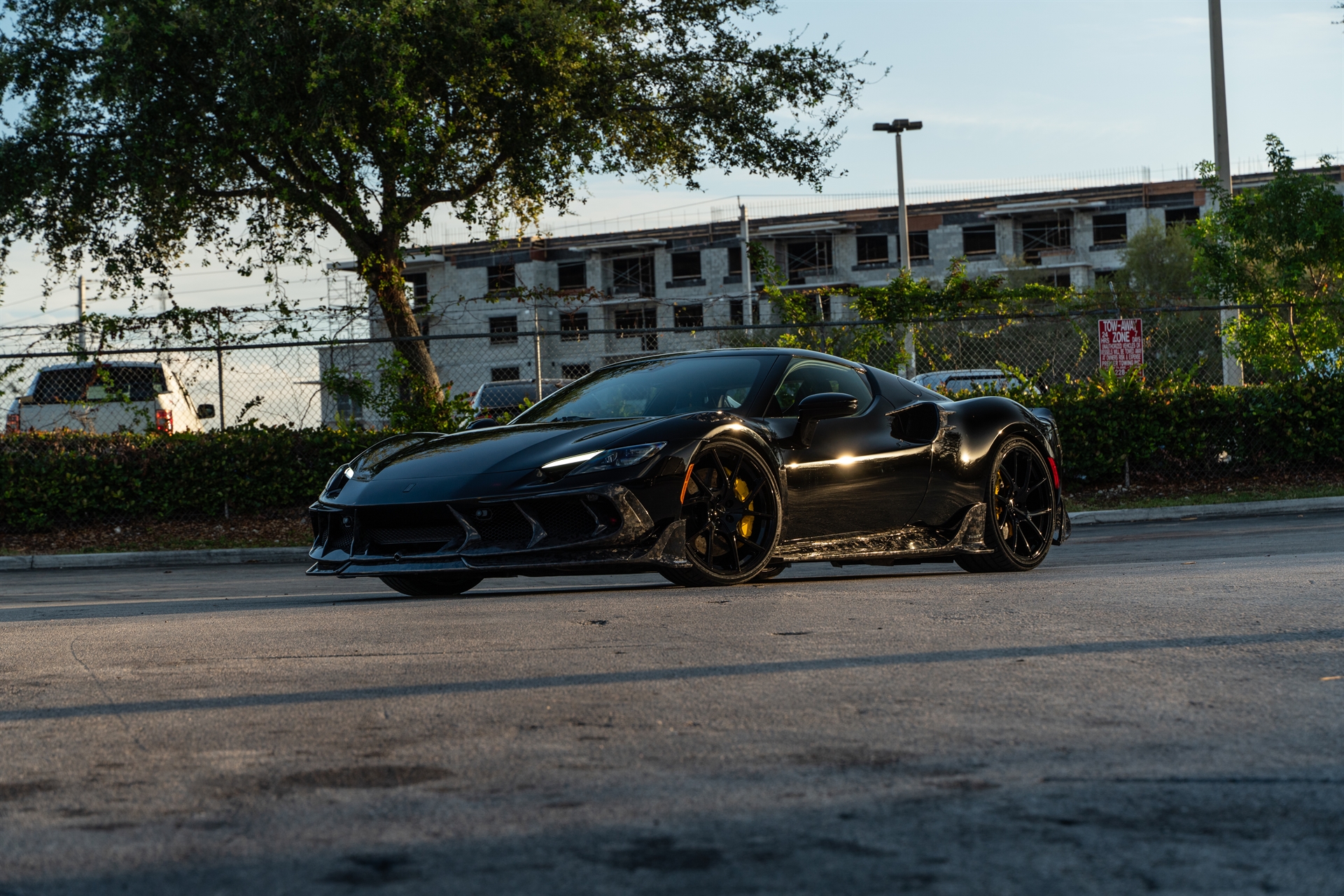 Mansory 296 GTB | Nero | on Mansory YT.5 | Gloss Black