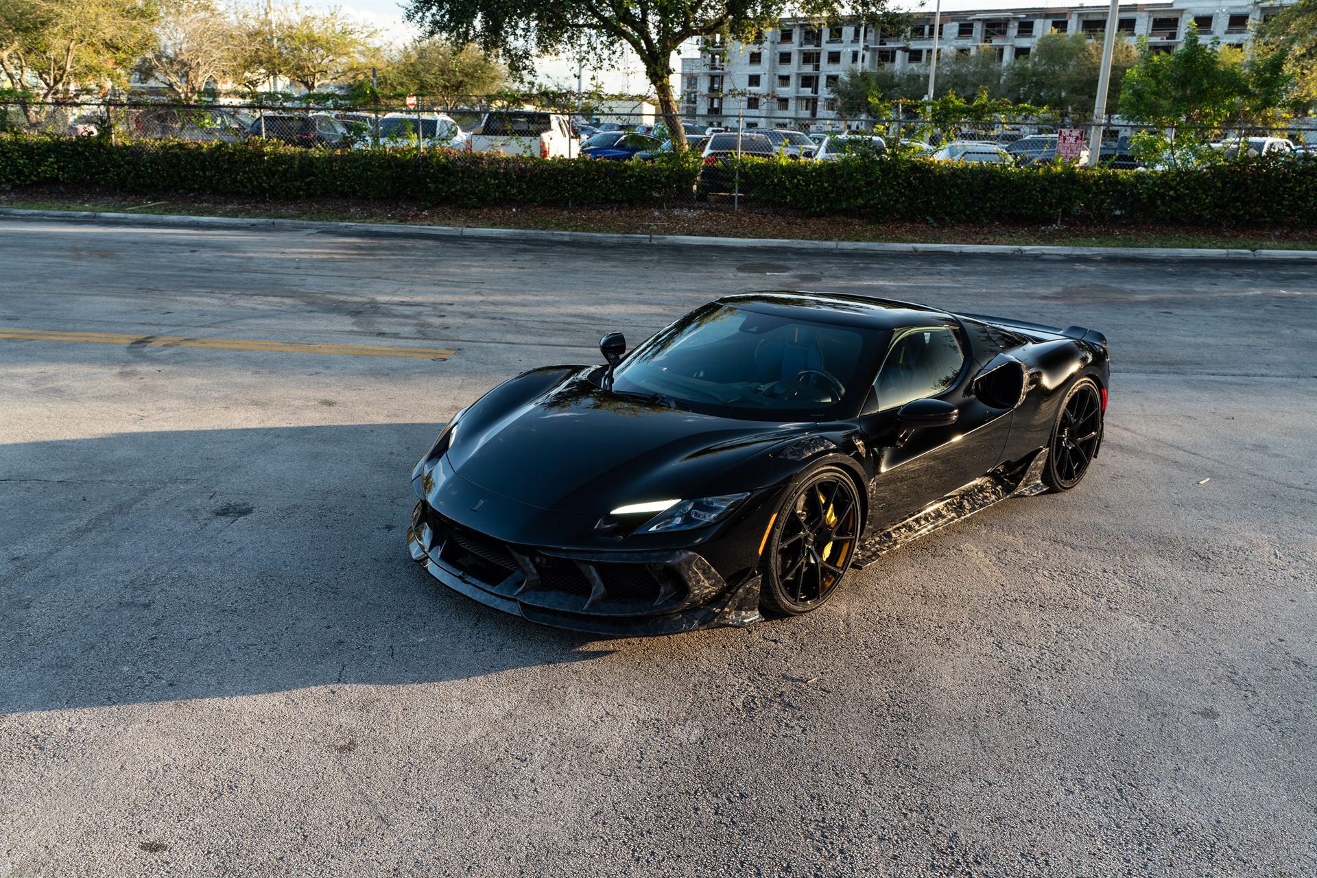 Mansory 296 GTB | Nero | on Mansory YT.5 | Gloss Black