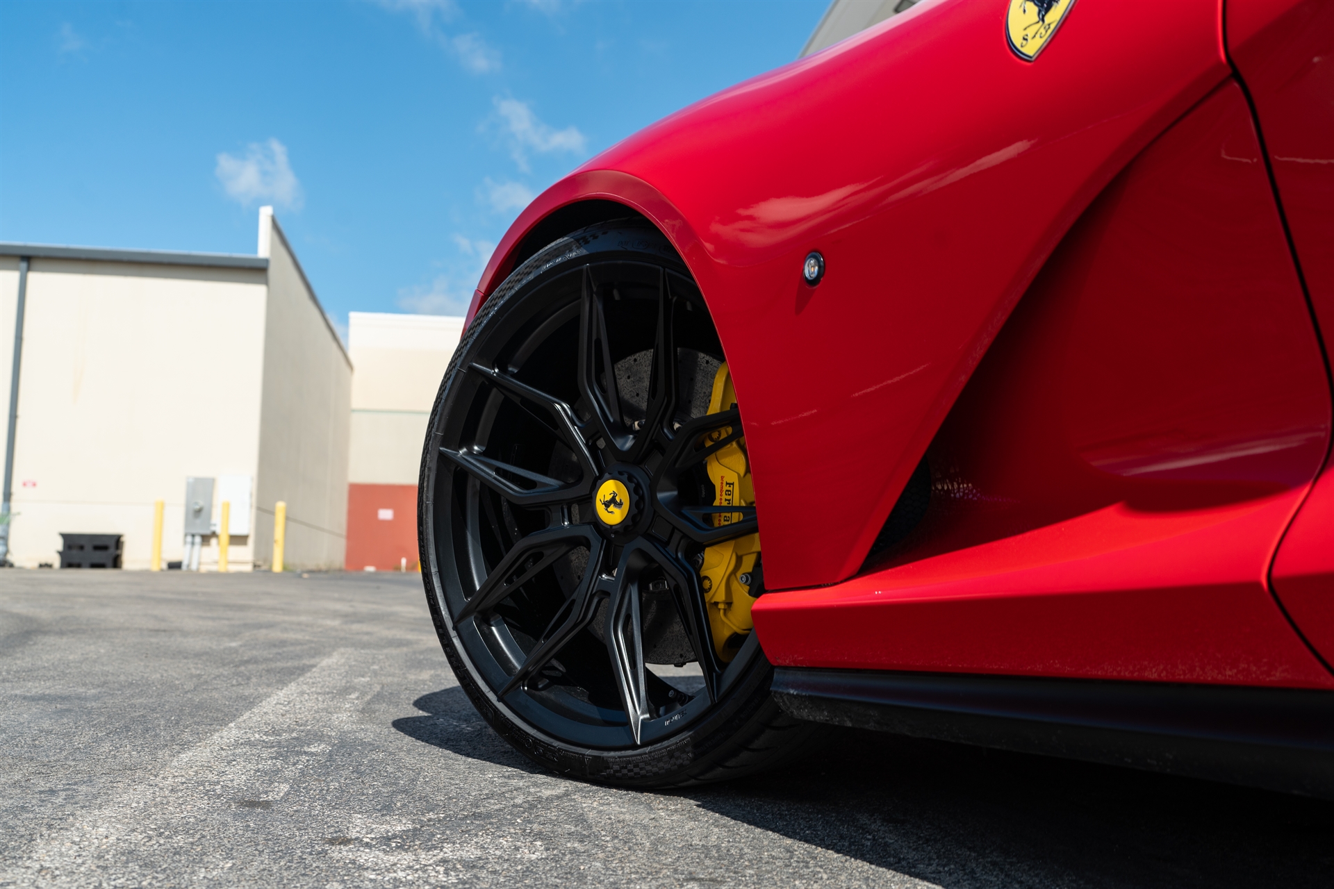 Ferrari 812 GTS | Rosso Corza | on Novitec NF11 | Satin Black
