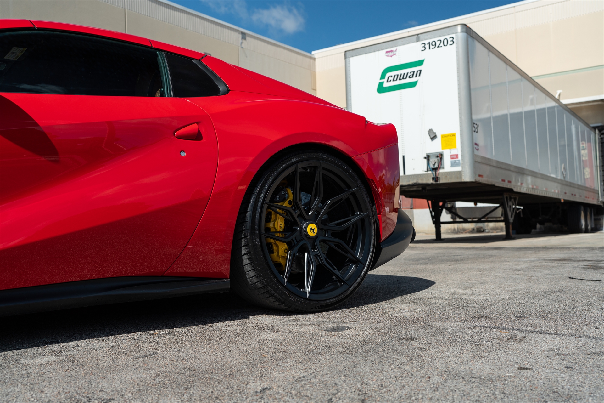 Ferrari 812 GTS | Rosso Corza | on Novitec NF11 | Satin Black
