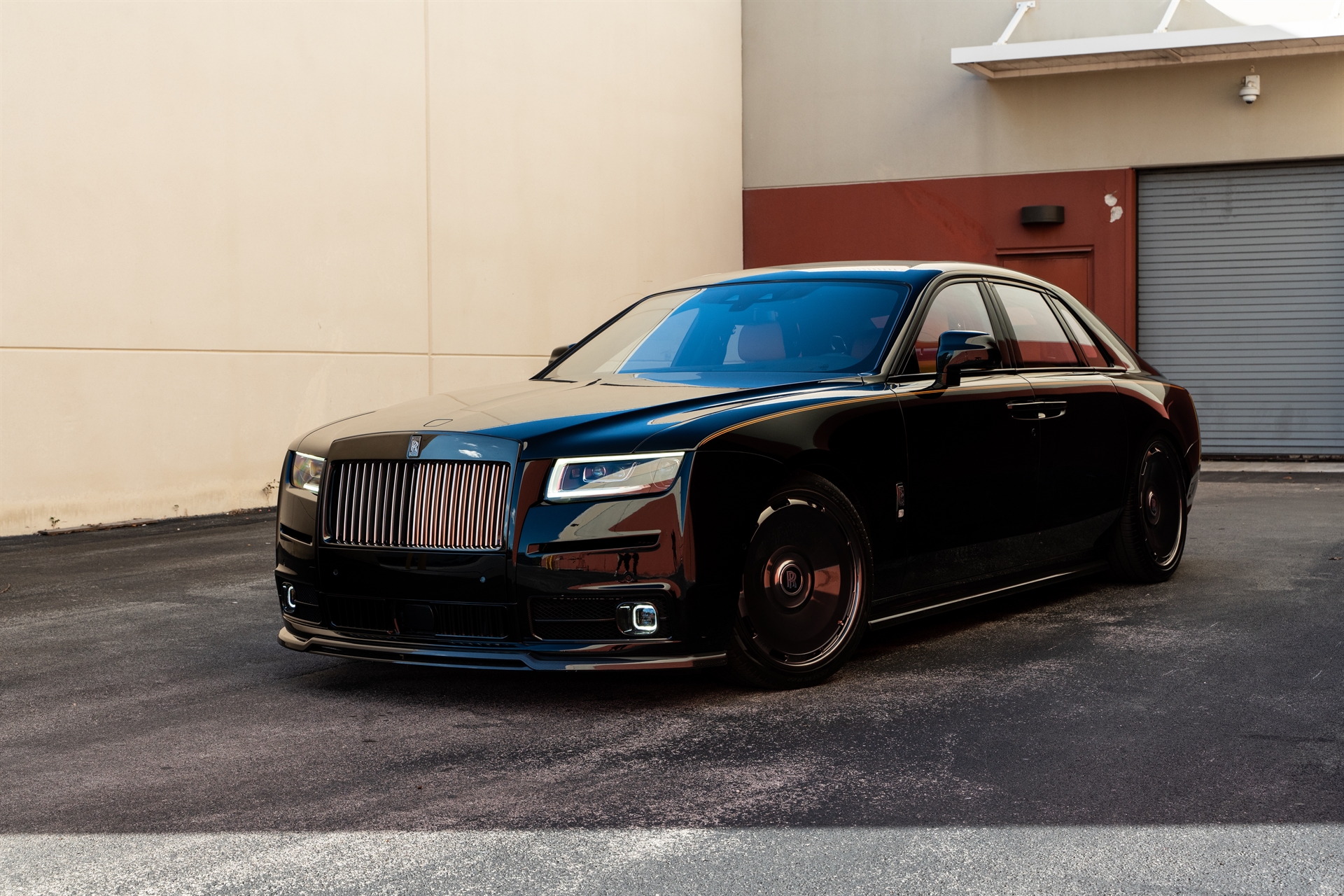 Urban Automotive Rolls-Royce Ghost | on Avant Garde AGL93 | Mirror Polished Smoke