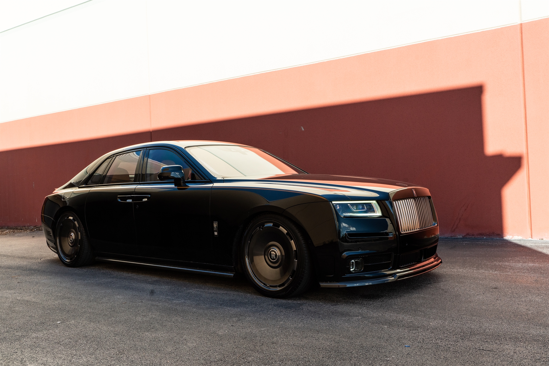 Urban Automotive Rolls-Royce Ghost | on Avant Garde AGL93 | Mirror Polished Smoke