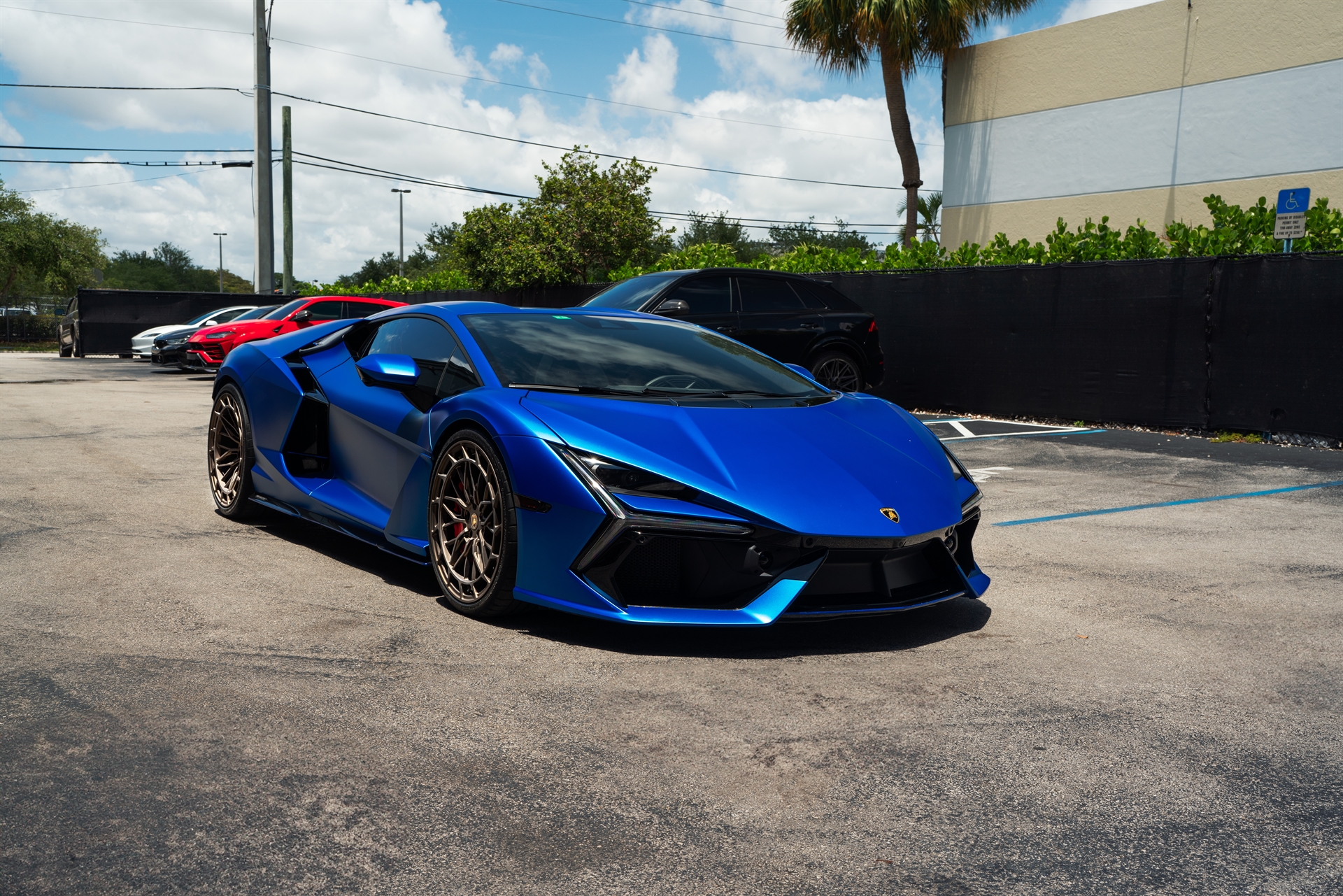 Lamborghini Revuelto | Blu Eleos | on Avant Garde AGL80 | Satin Bronze