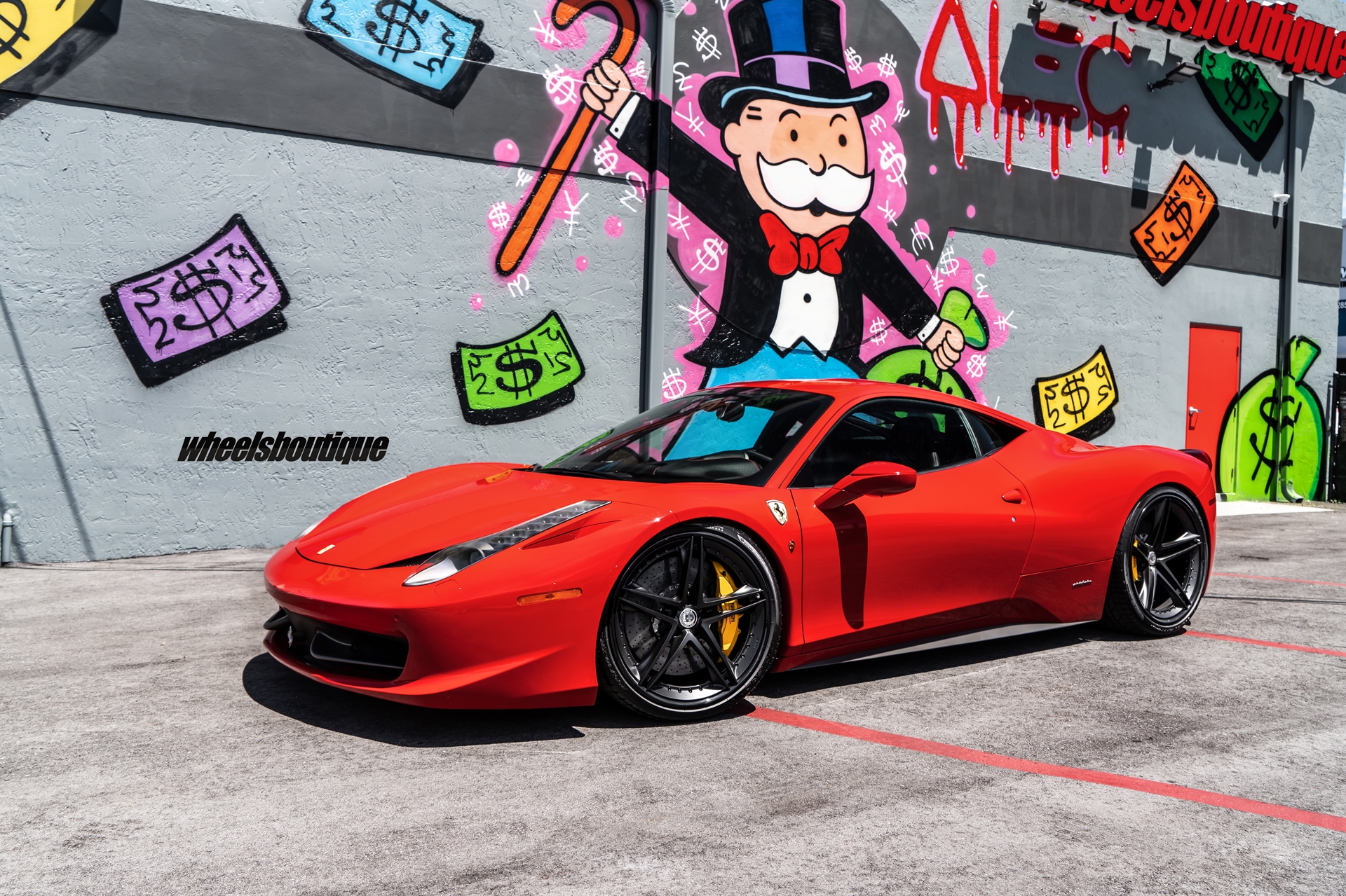 Ferrari 458 | | on HRE S207 | Satin Black