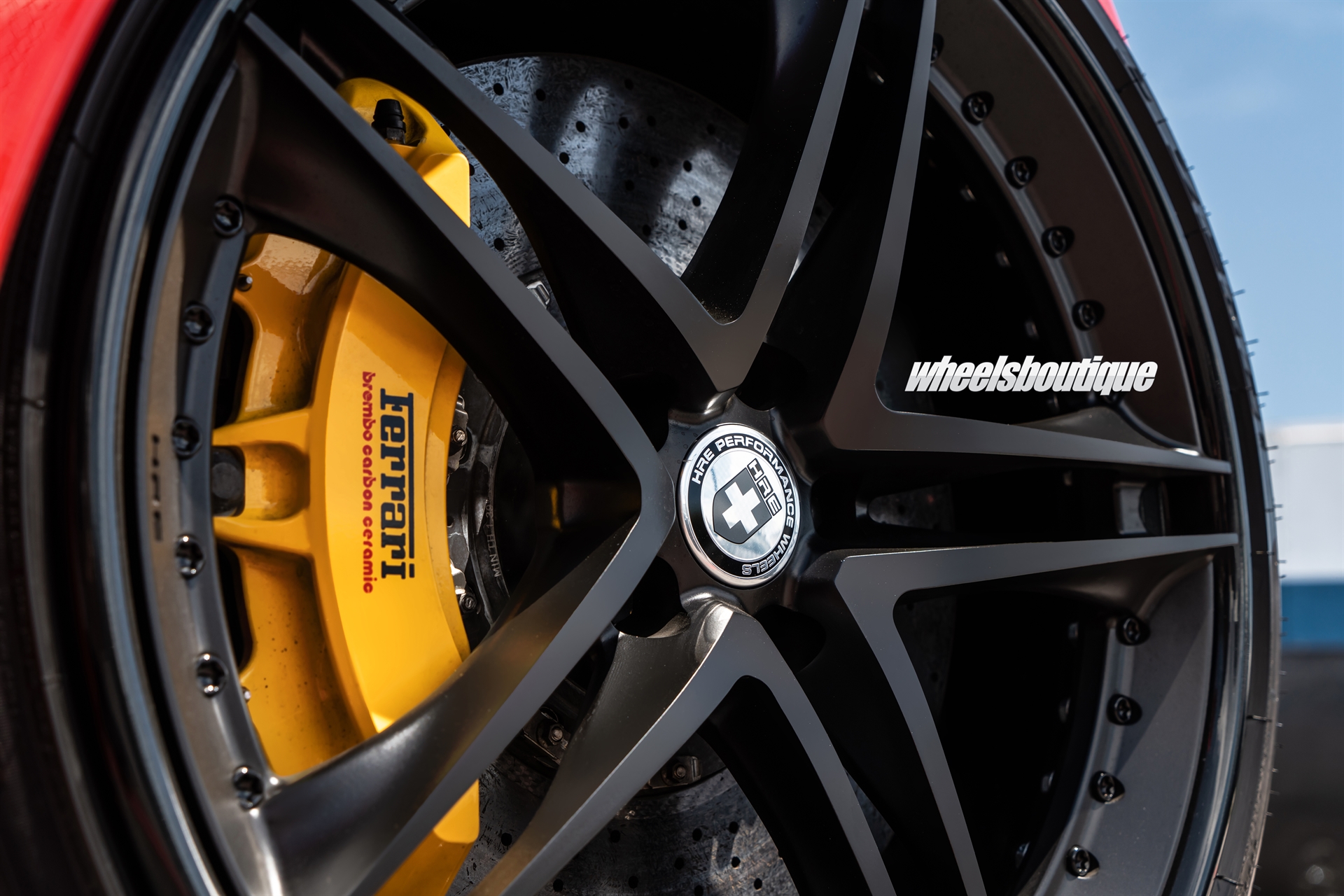 Ferrari 458 | | on HRE S207 | Satin Black