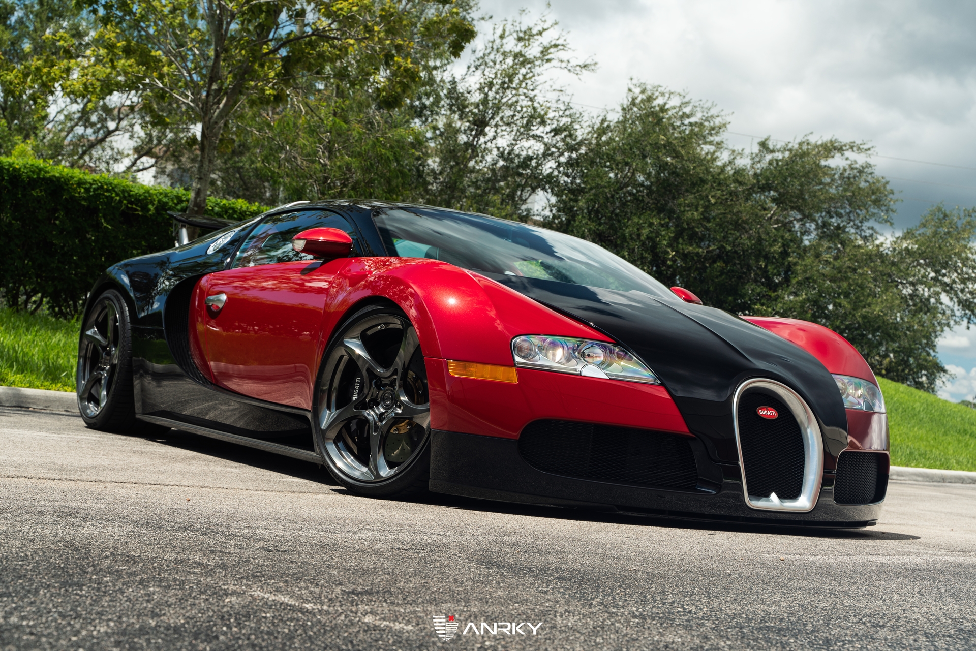 Bugatti Veyron | on ANRKY XR-105 | Mirror Polished Smoked
