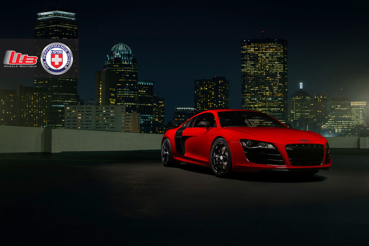 HRE P101 Satin Black | Audi R8