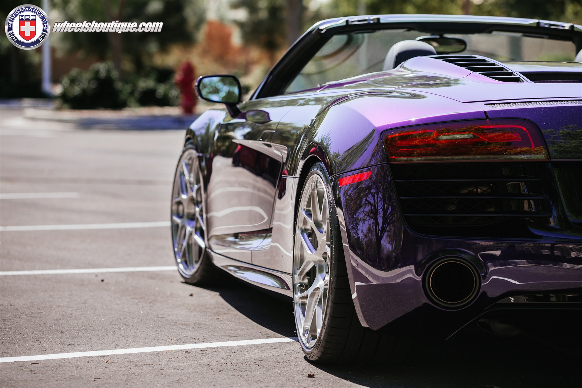 HRE P40SC | Audi R8 Velvet Purple