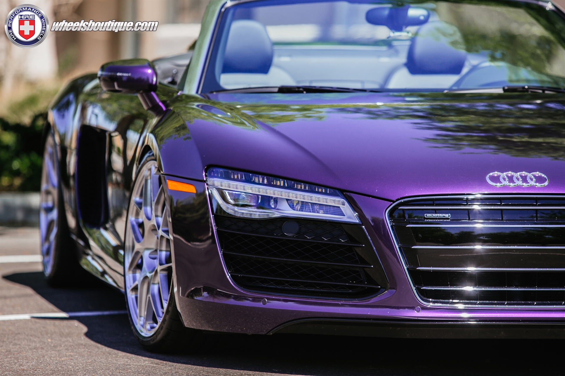 HRE P40SC | Audi R8 Velvet Purple