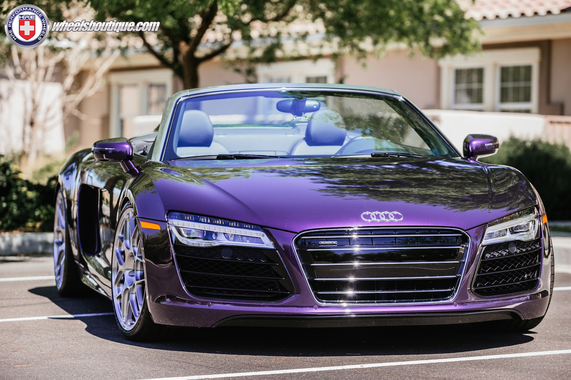 HRE P40SC | Audi R8 Velvet Purple