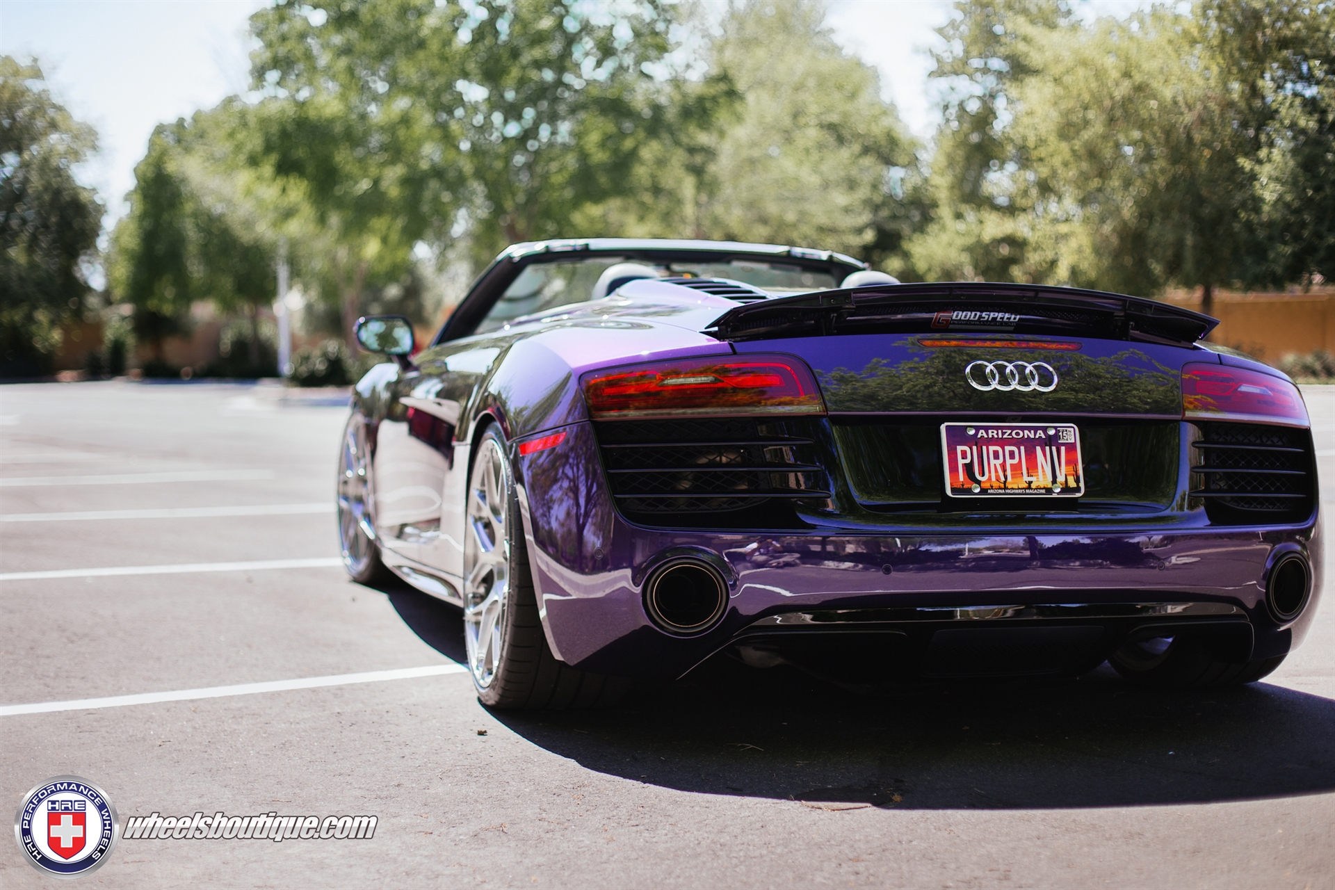 HRE P40SC | Audi R8 Velvet Purple