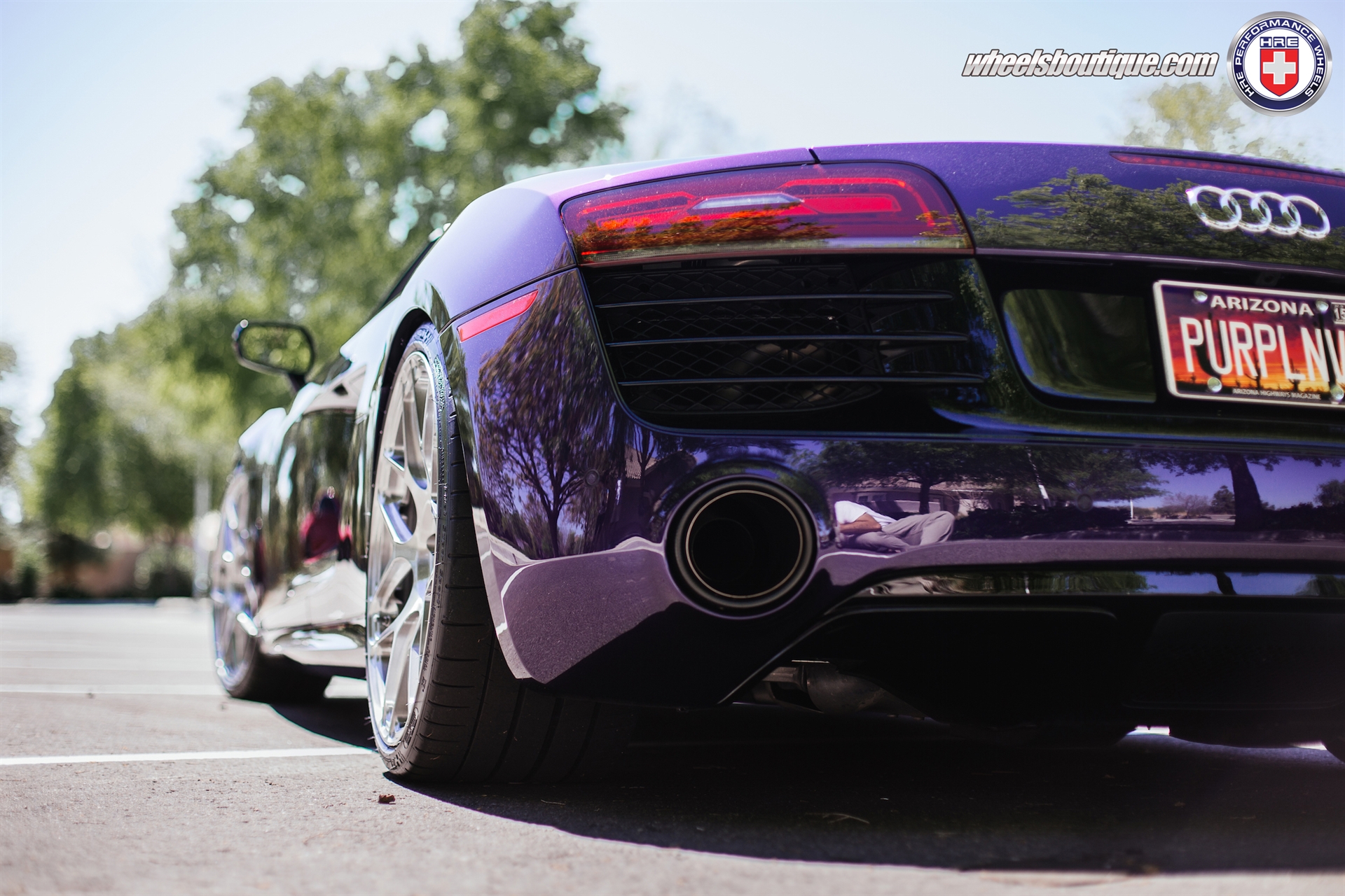 HRE P40SC | Audi R8 Velvet Purple