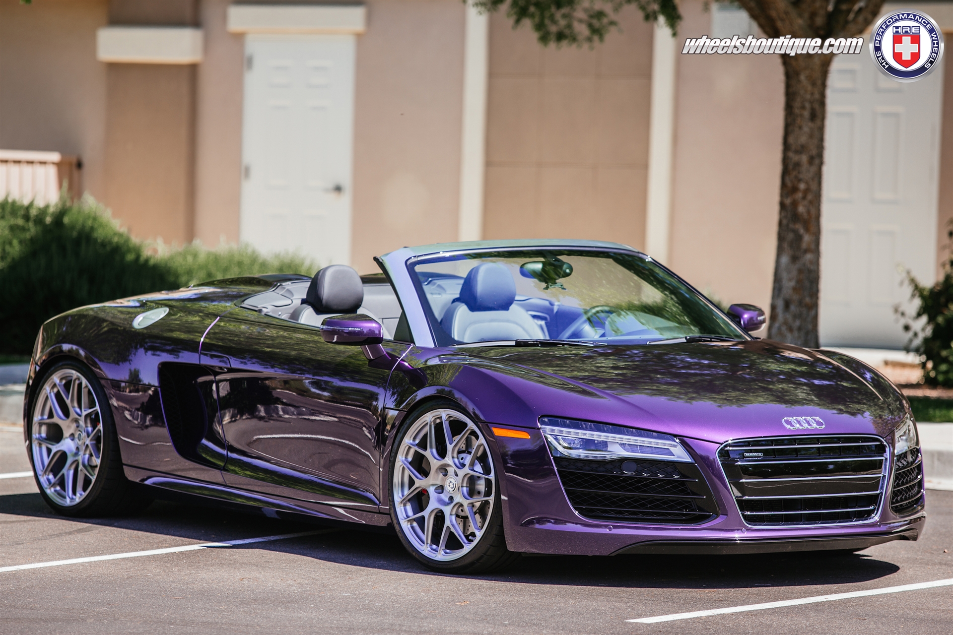 HRE P40SC | Audi R8 Velvet Purple