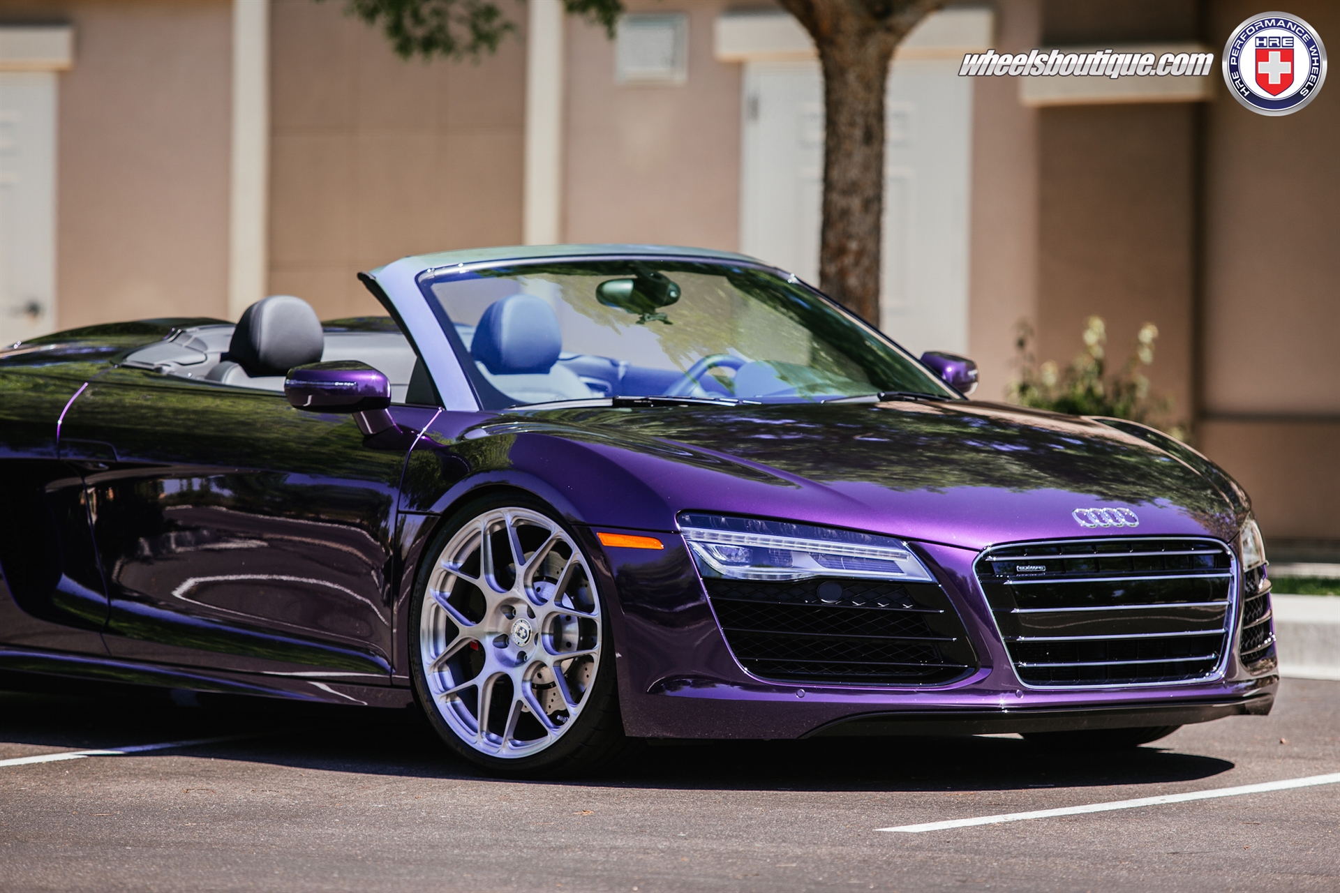 HRE P40SC | Audi R8 Velvet Purple
