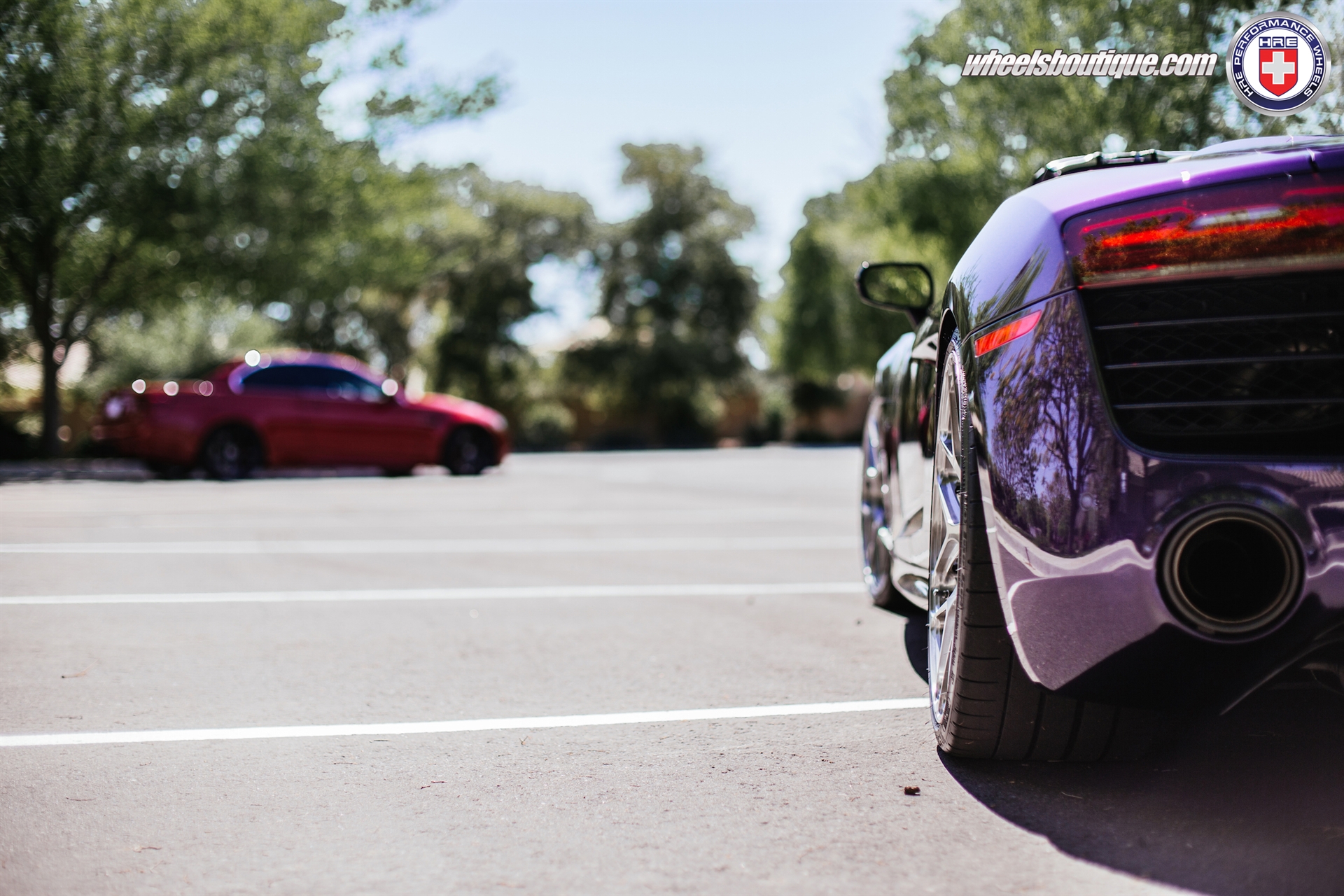 HRE P40SC | Audi R8 Velvet Purple