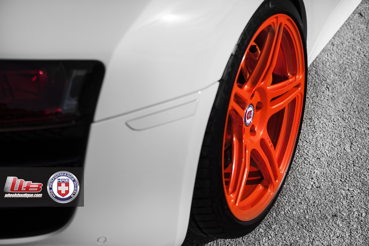 HRE P47SC Brushed Orange | Audi R8