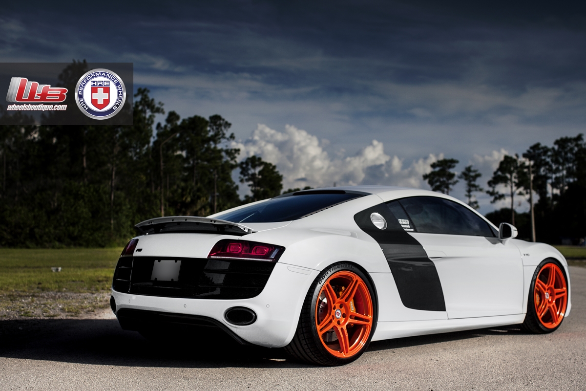 HRE P47SC Brushed Orange | Audi R8