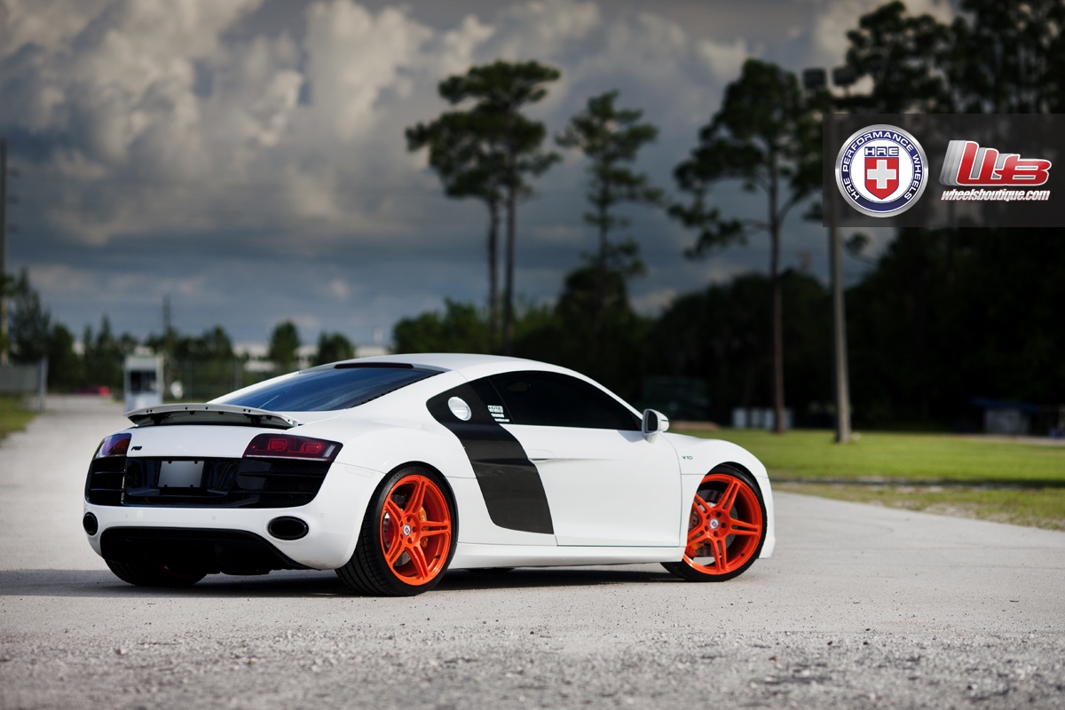 HRE P47SC Brushed Orange | Audi R8