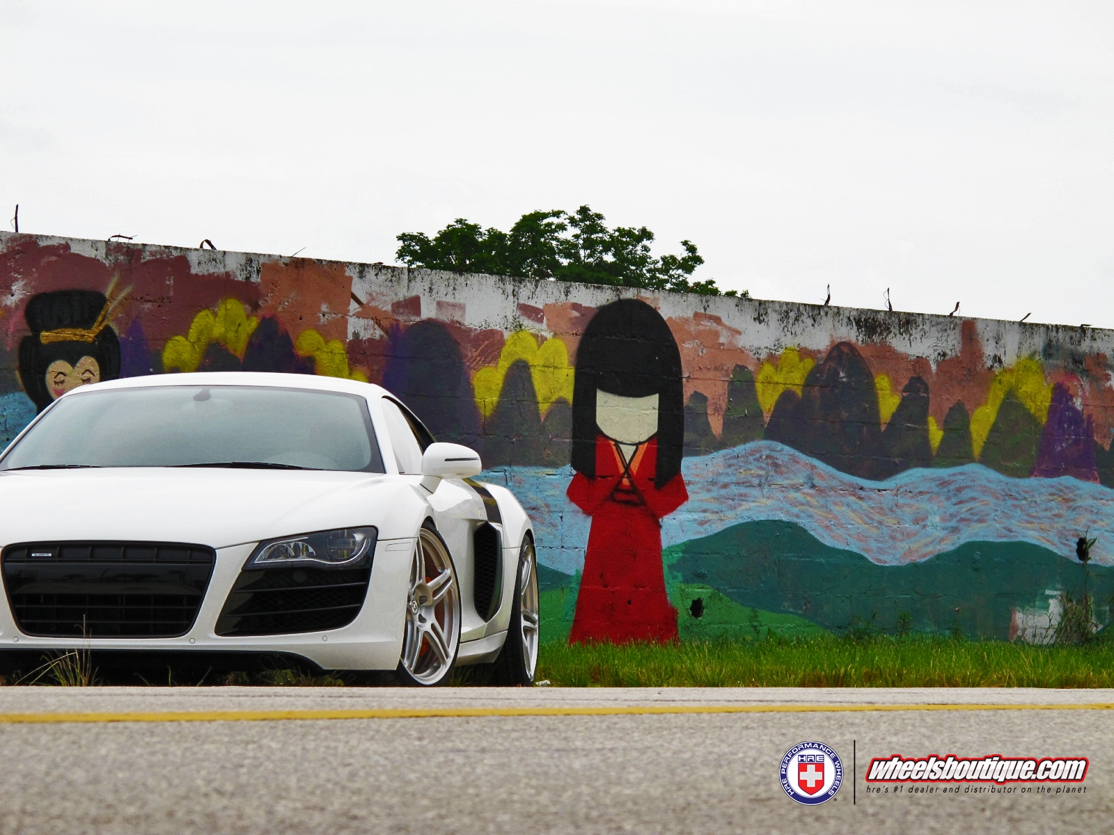 Audi R8 x HRE P47SC