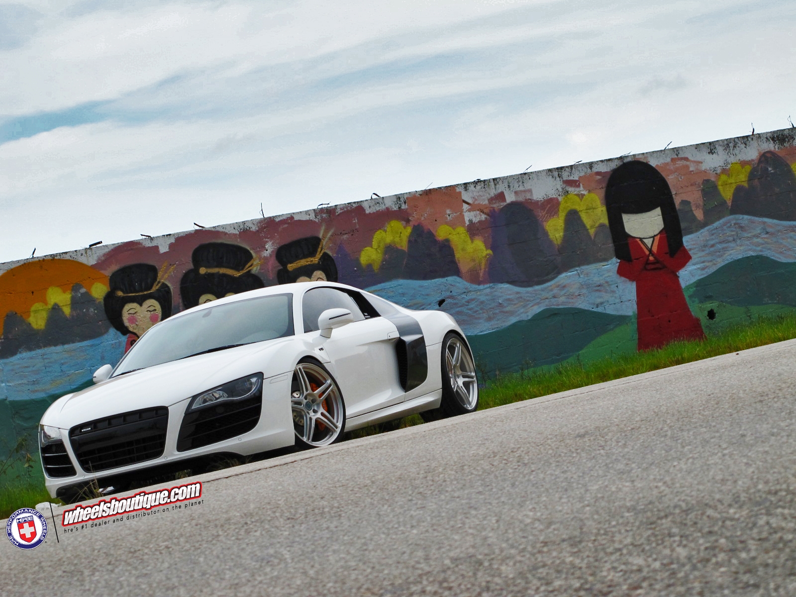 Audi R8 x HRE P47SC
