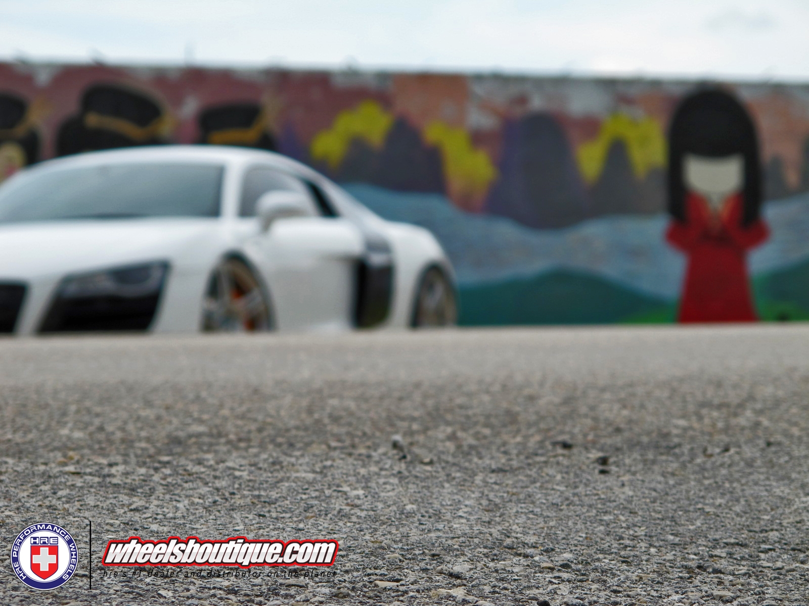 Audi R8 x HRE P47SC