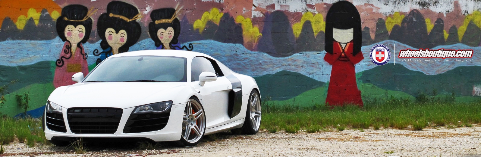 Audi R8 x HRE P47SC