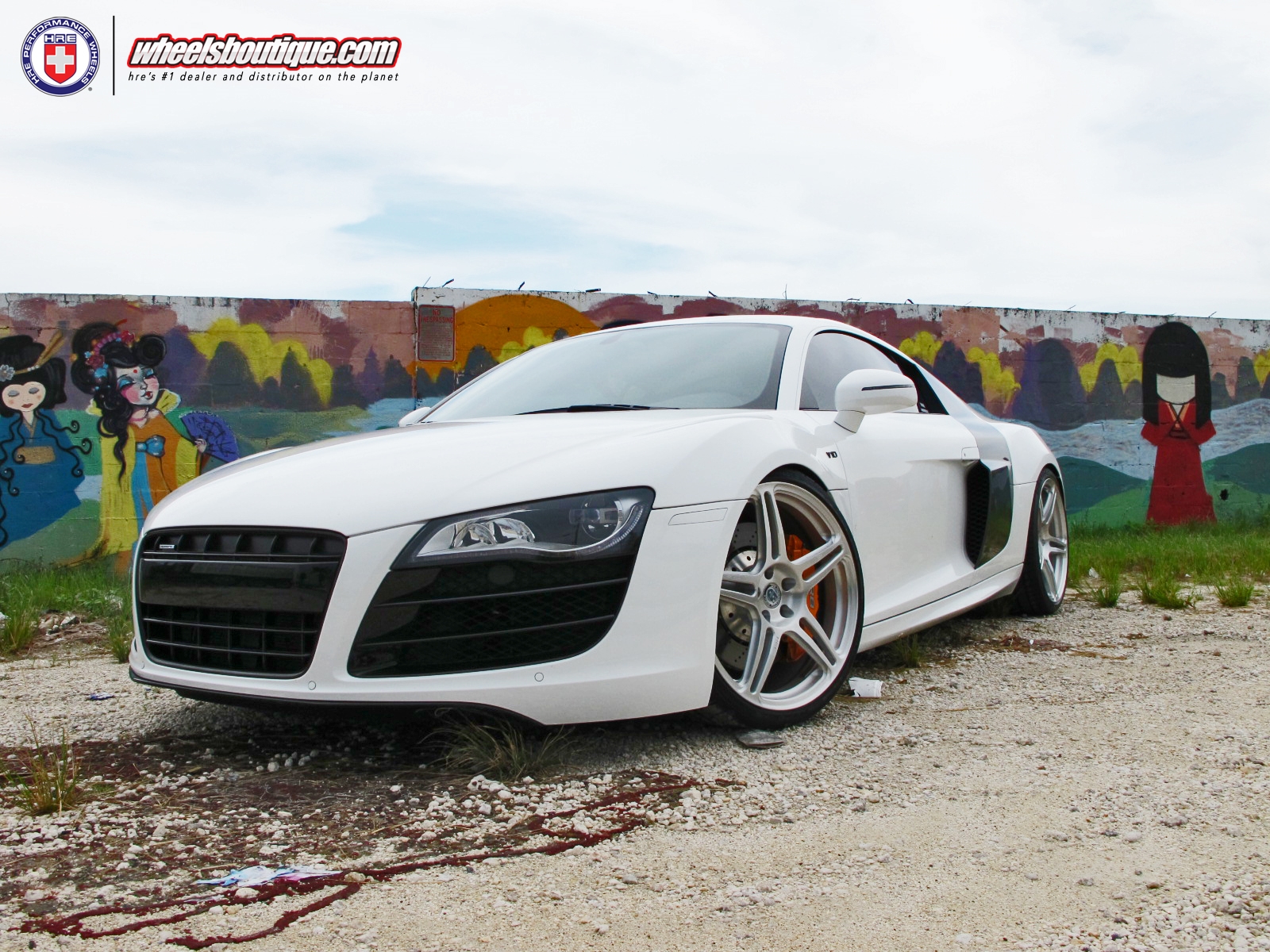 Audi R8 x HRE P47SC