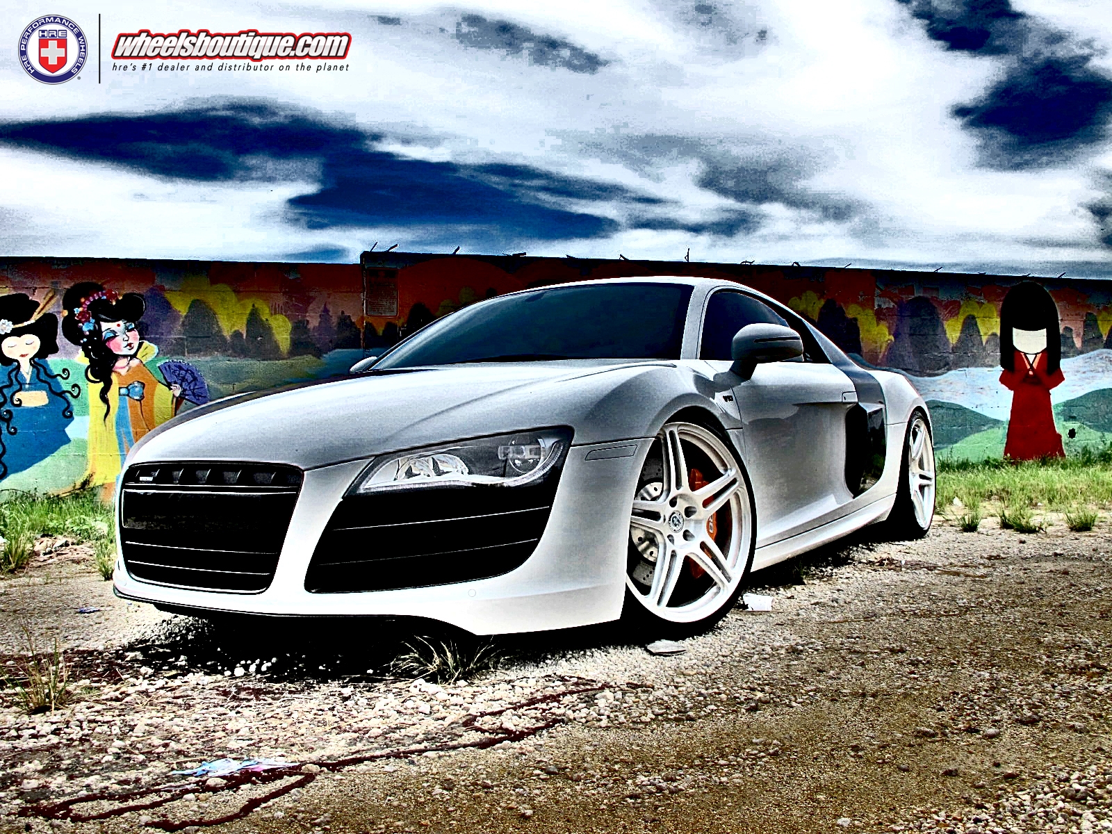 Audi R8 x HRE P47SC