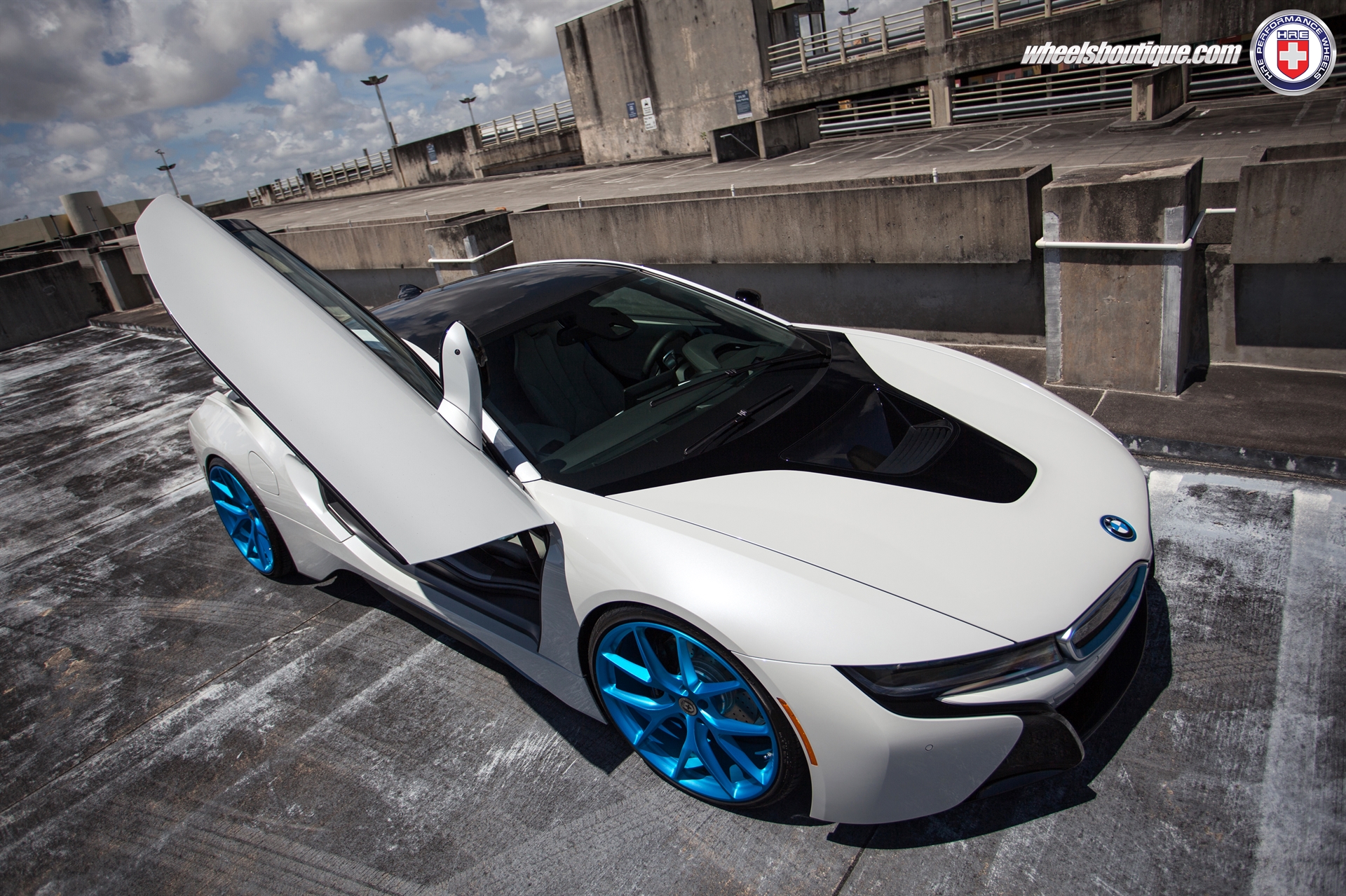 HRE P101 | BMW i8 – White –
