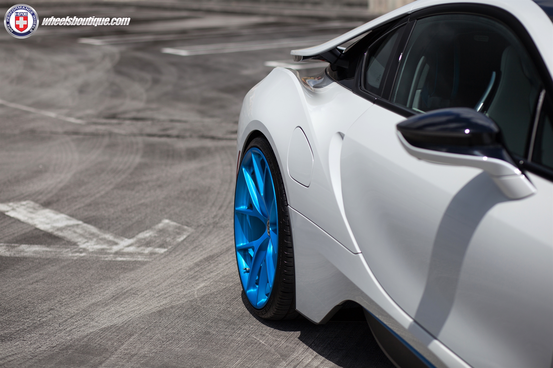 HRE P101 | BMW i8 – White –