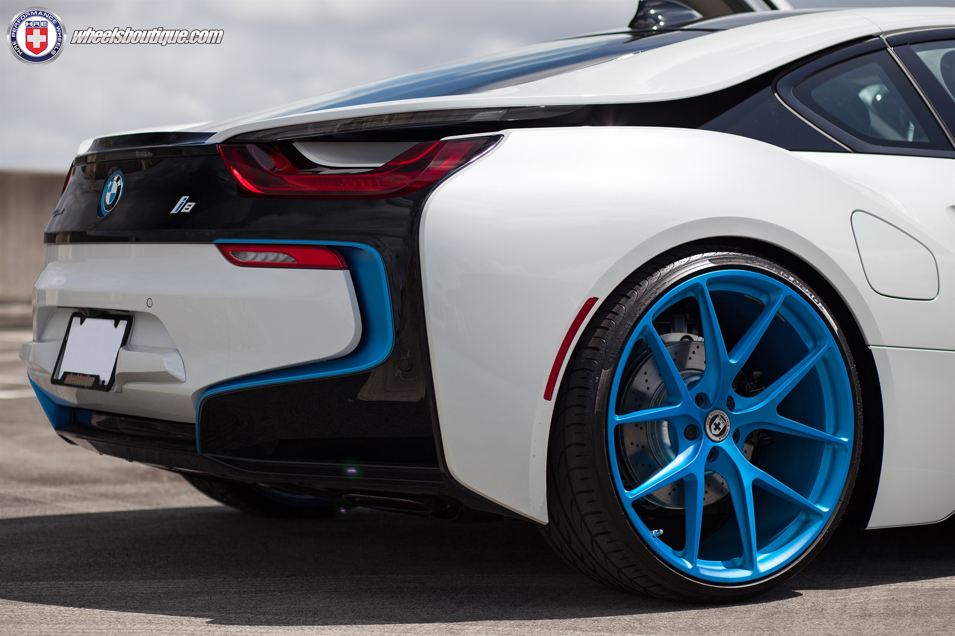HRE P101 | BMW i8 – White –