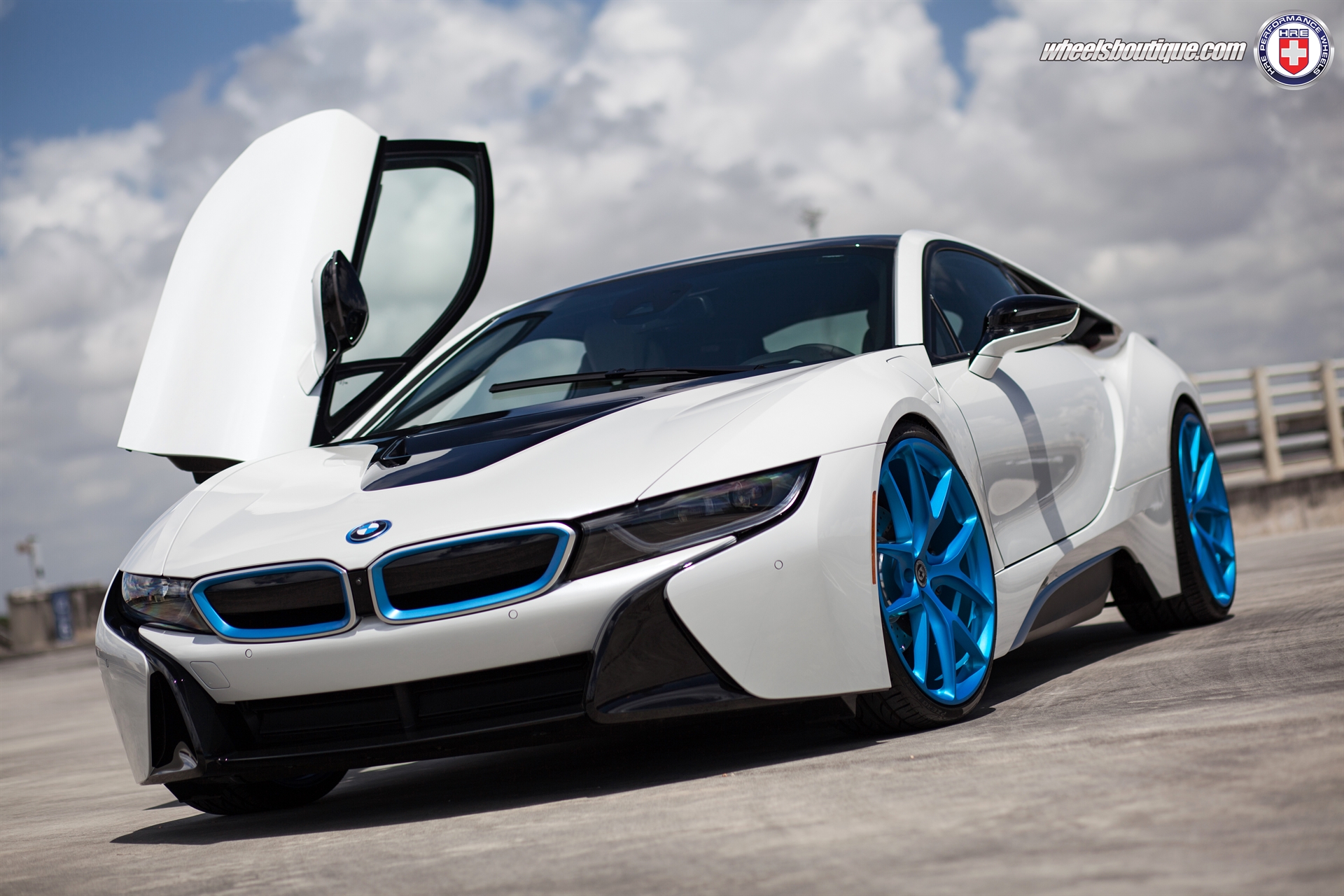 HRE P101 | BMW i8 – White –
