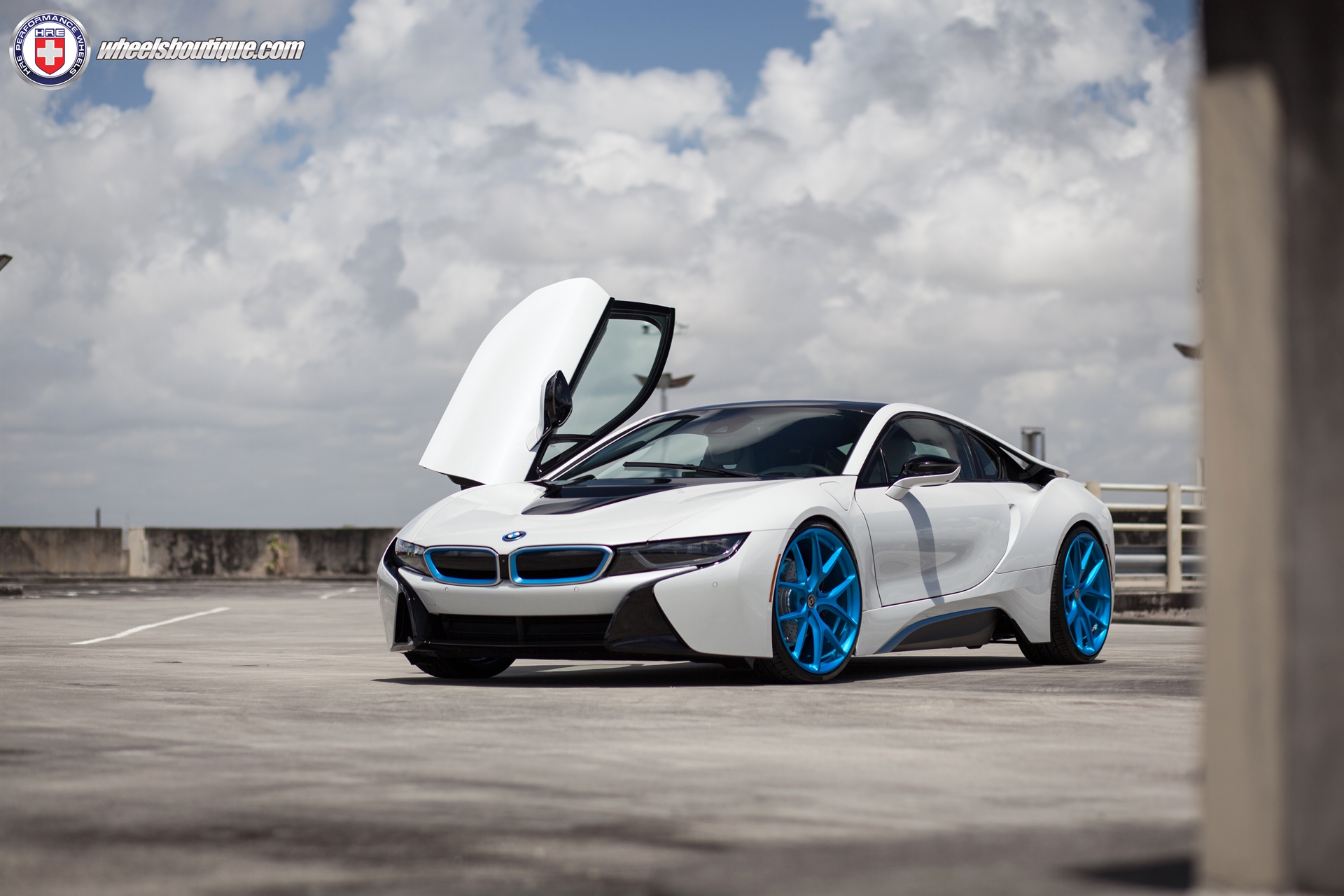 HRE P101 | BMW i8 – White –