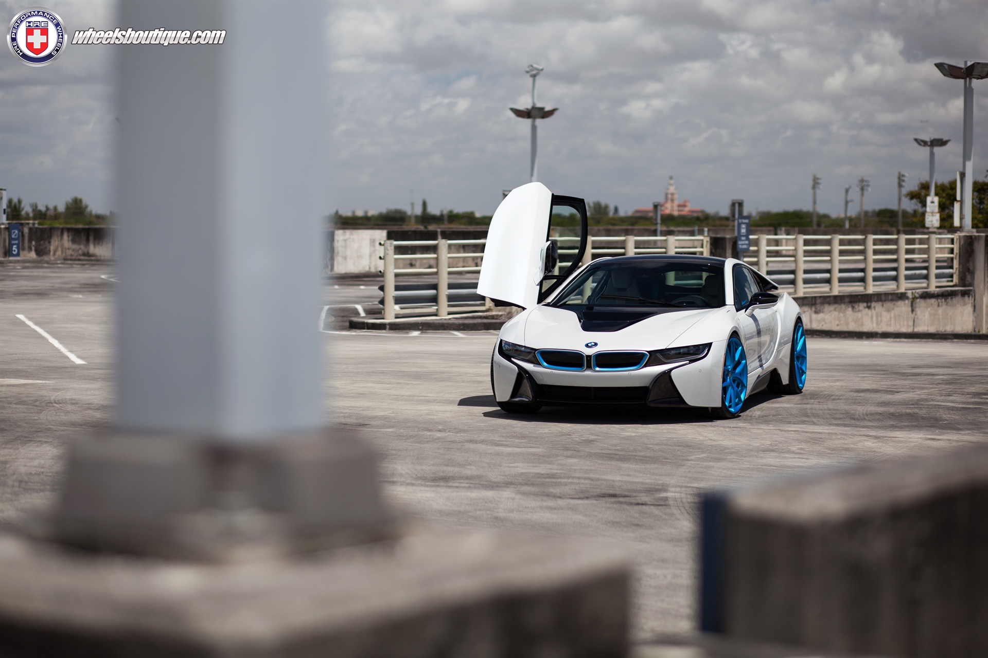 HRE P101 | BMW i8 – White –