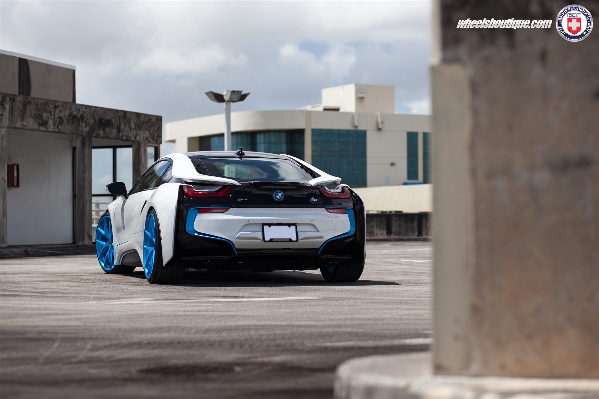 HRE P101 | BMW i8 – White –