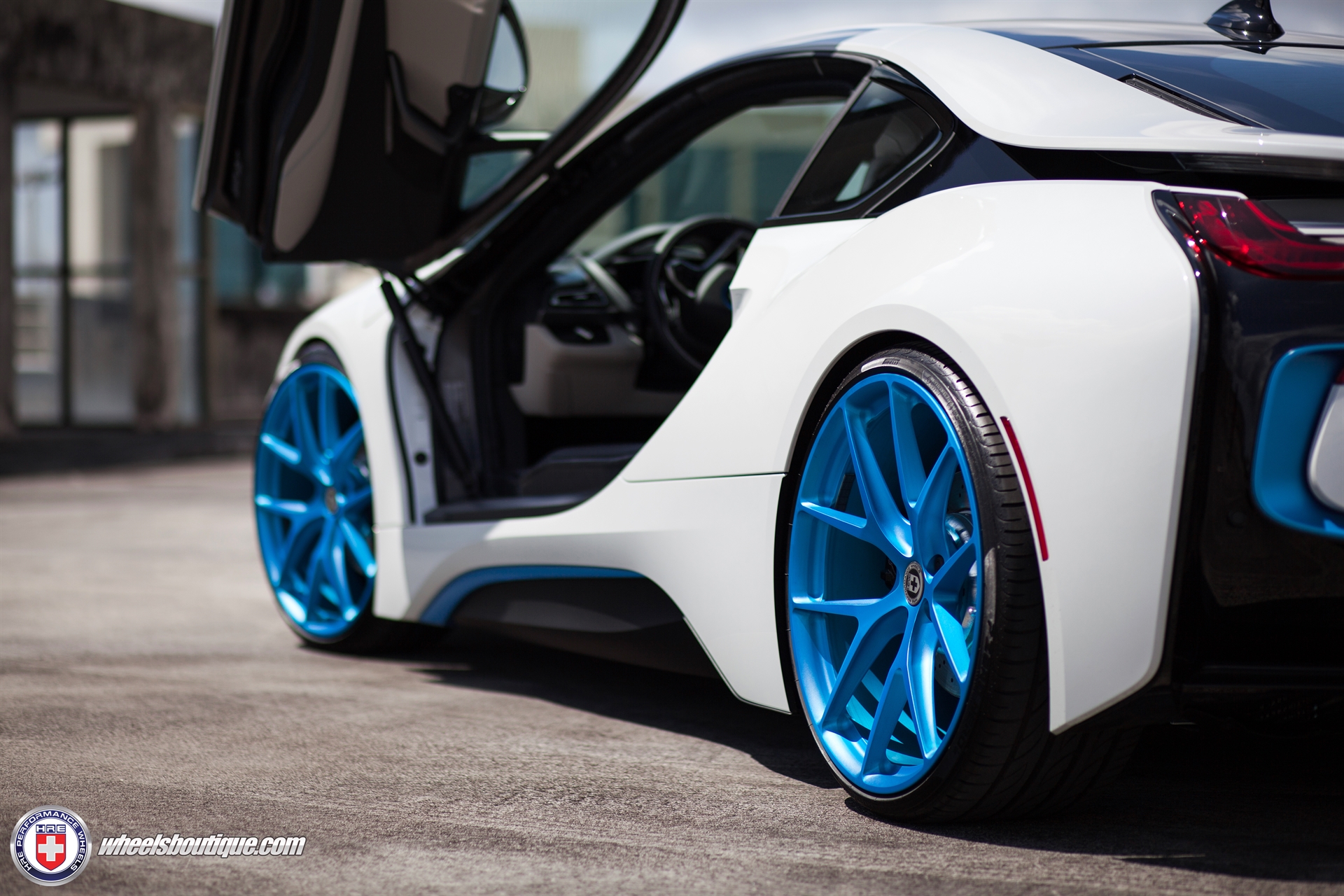 HRE P101 | BMW i8 – White –