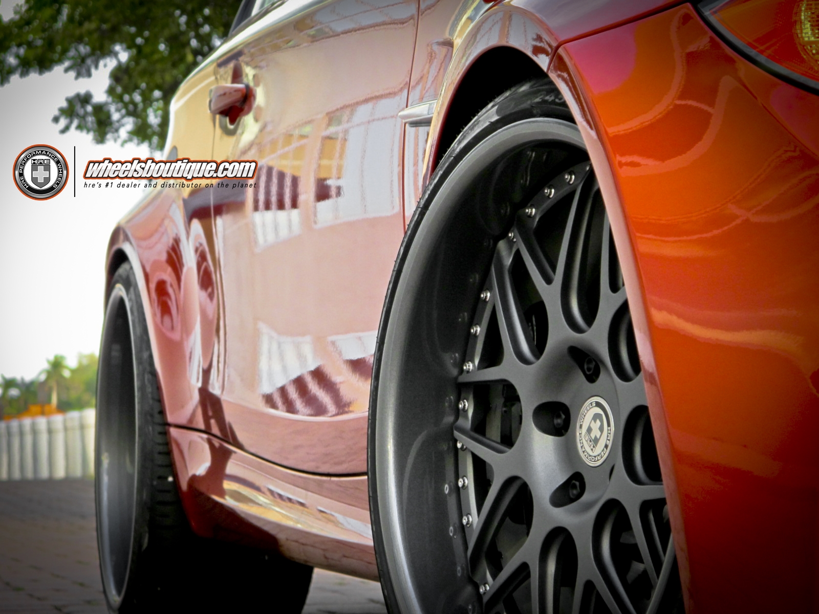 HRE 590RS Wheels | BMW Valencia Orange 1M