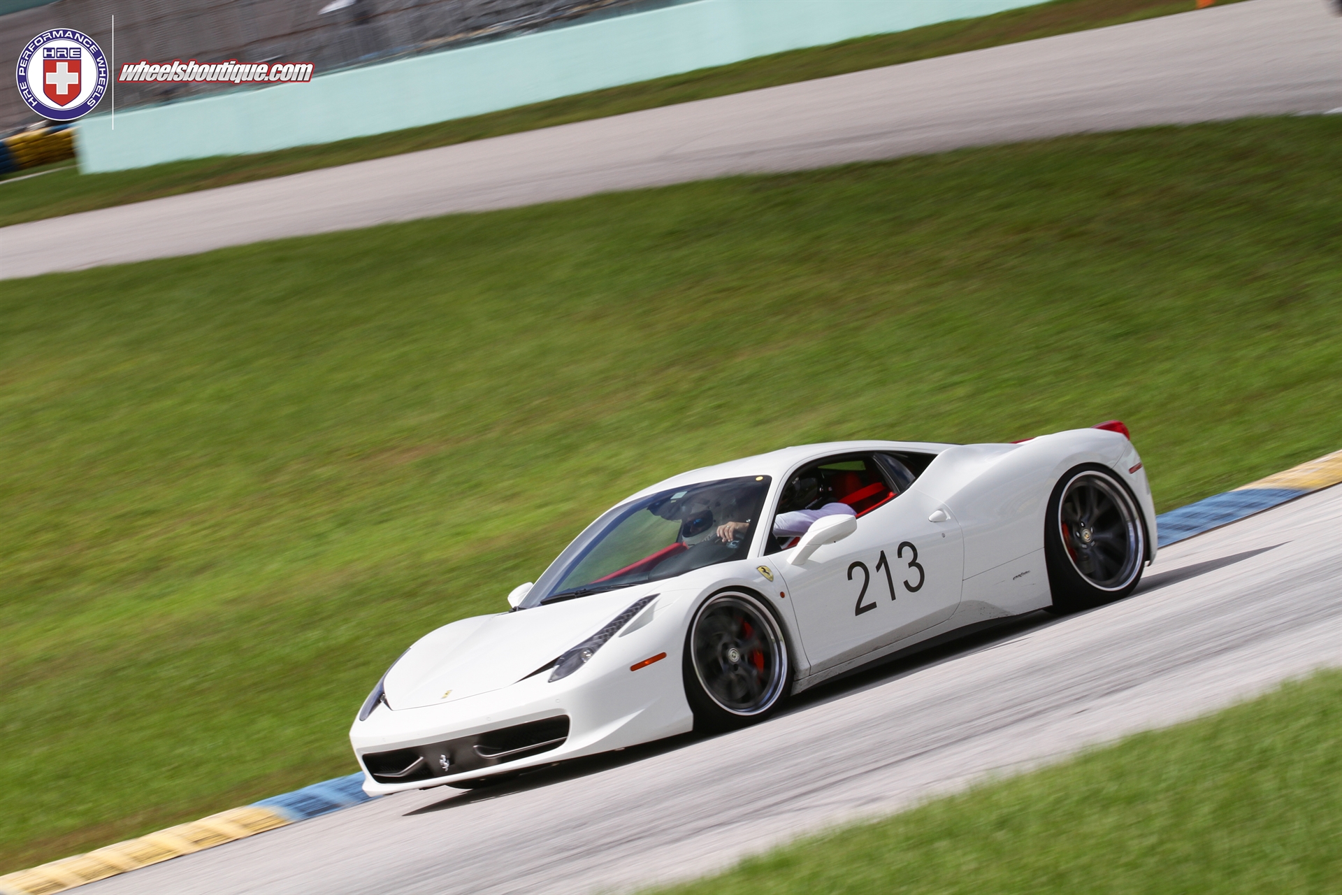 HRE S101 at the Track | Ferrari 458