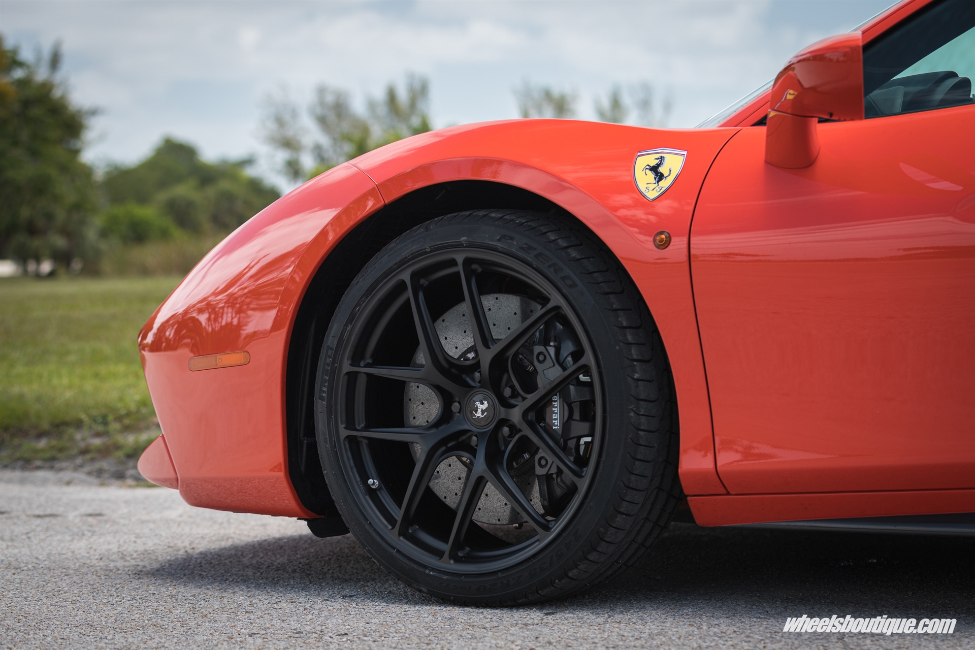 Ferrari 488 | Rosso Corza | HRE R101 Lightweight | Satin Black