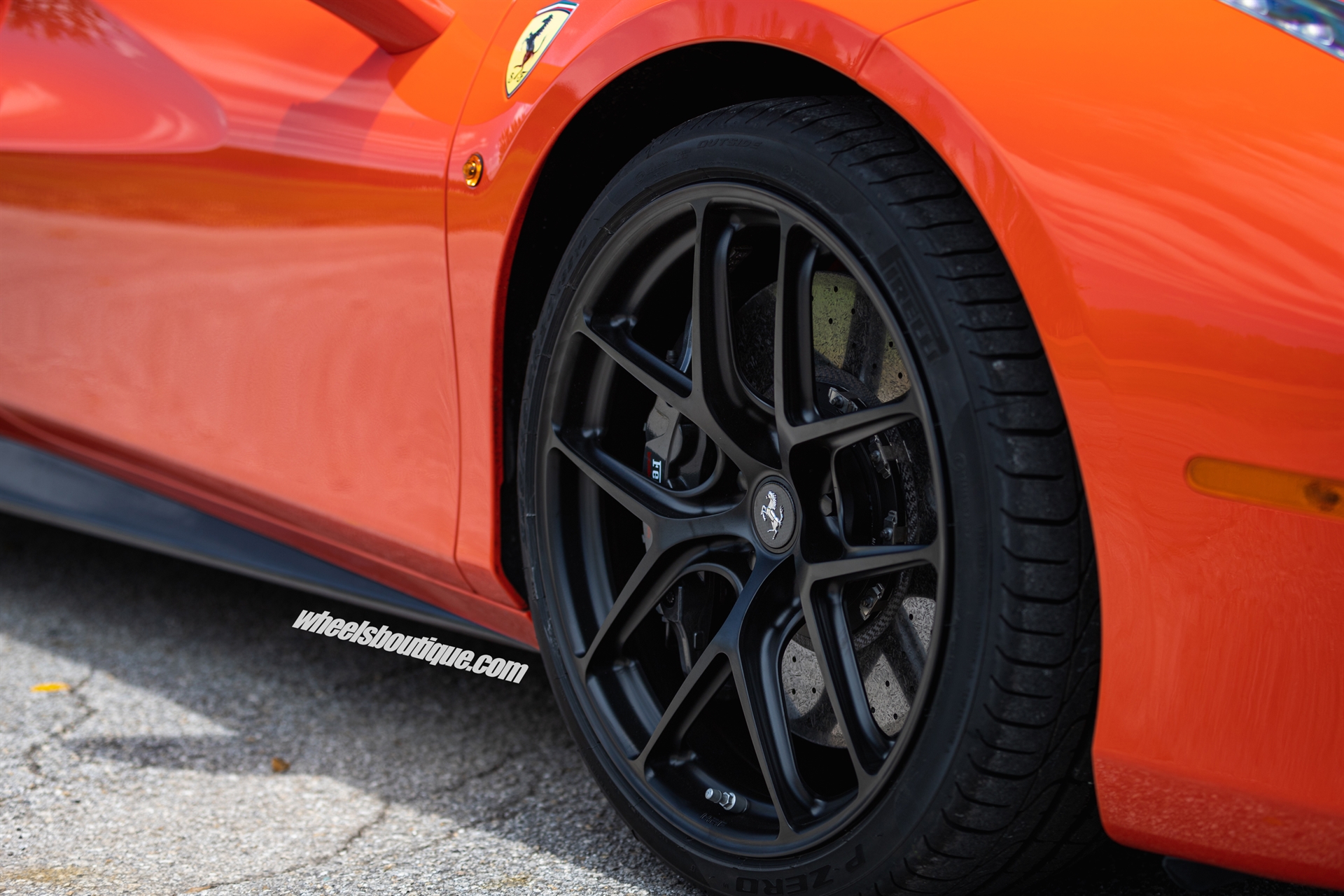 Ferrari 488 | Rosso Corza | HRE R101 Lightweight | Satin Black