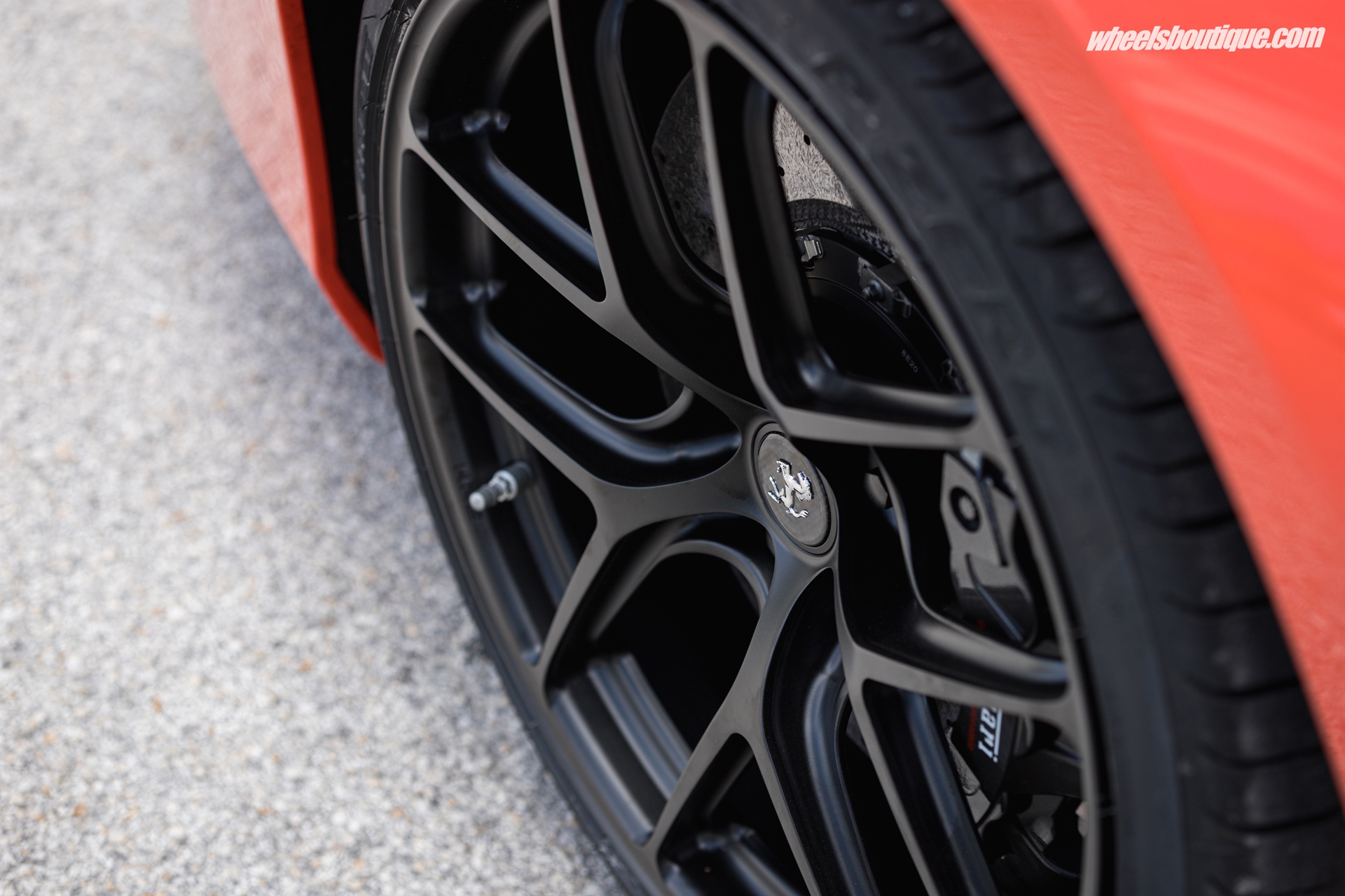 Ferrari 488 | Rosso Corza | HRE R101 Lightweight | Satin Black