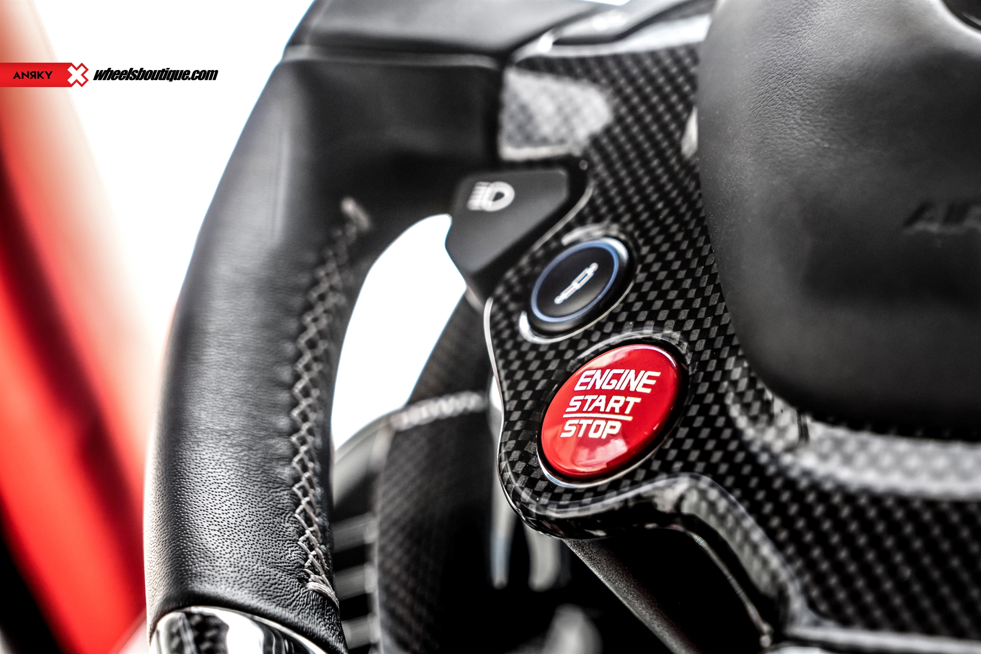 Ferrari 488 Spider | Bianco Avus | on ANRKY AN34 | Satin Black