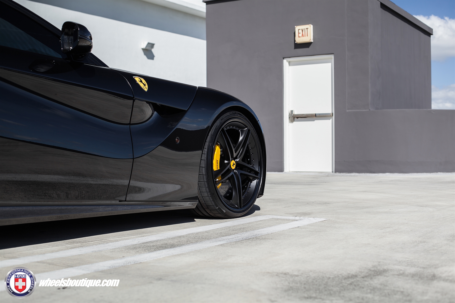 HRE S207 – All Black | Ferrari F12