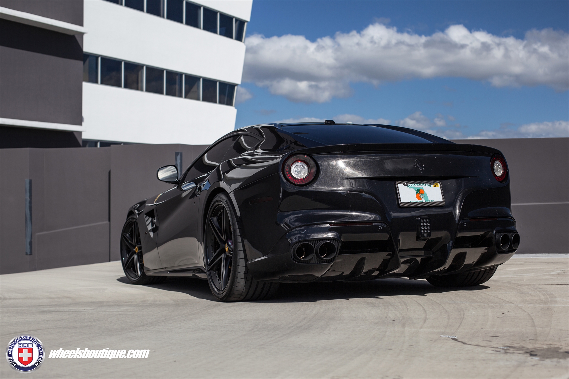 HRE S207 – All Black | Ferrari F12