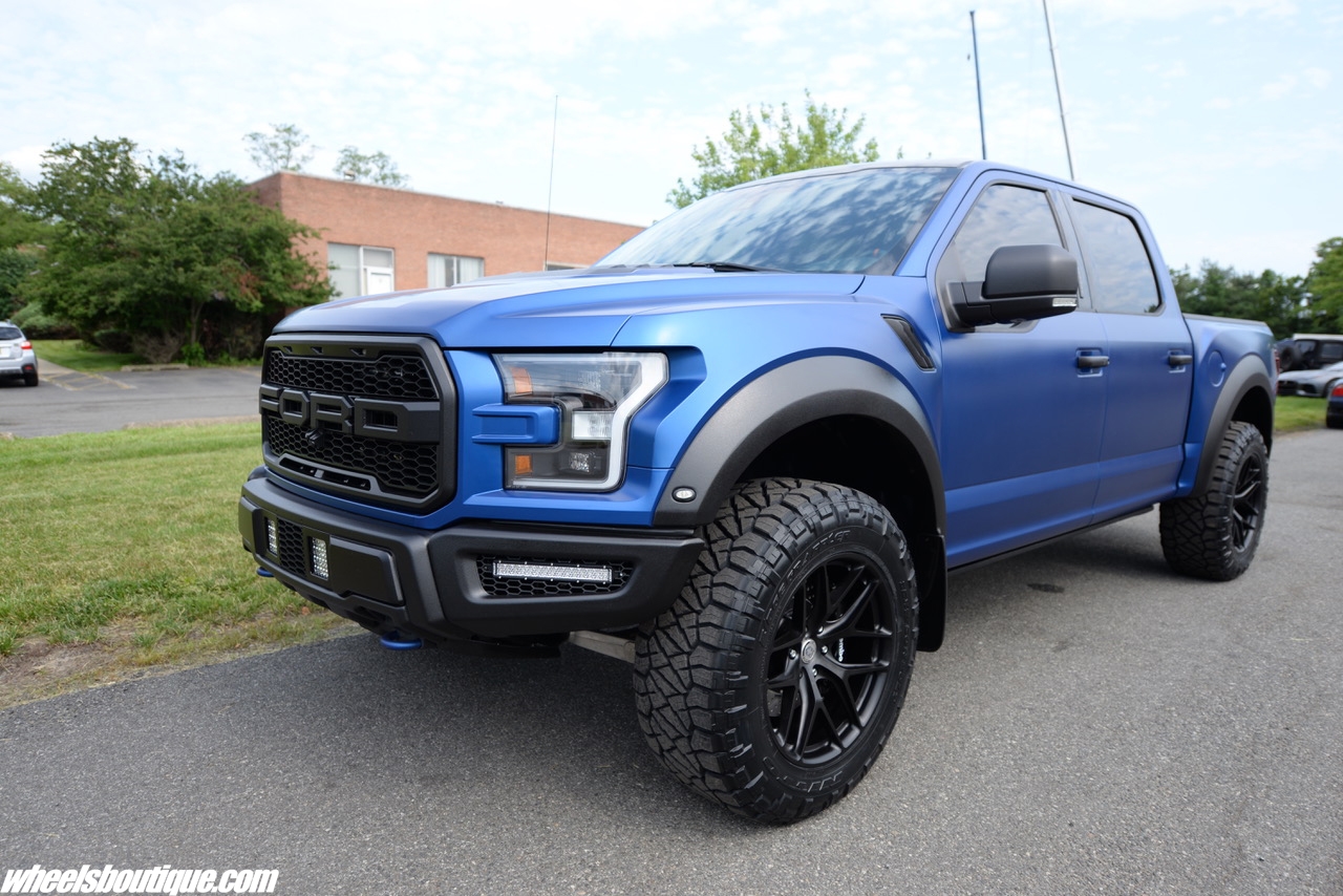 HRE P161 – Satin Black | Ford Raptor