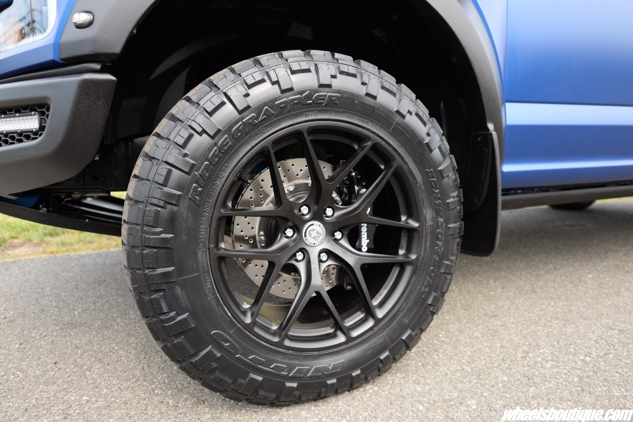 HRE P161 – Satin Black | Ford Raptor