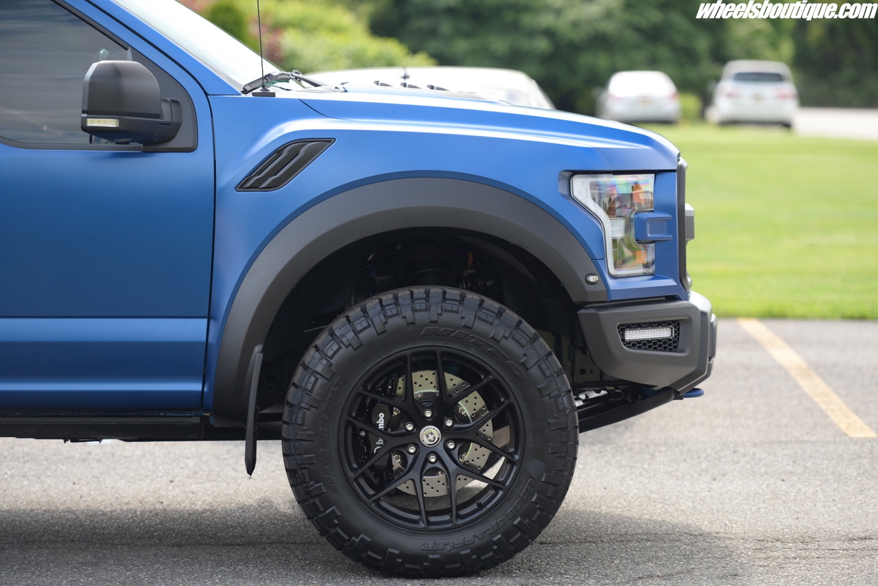 HRE P161 – Satin Black | Ford Raptor